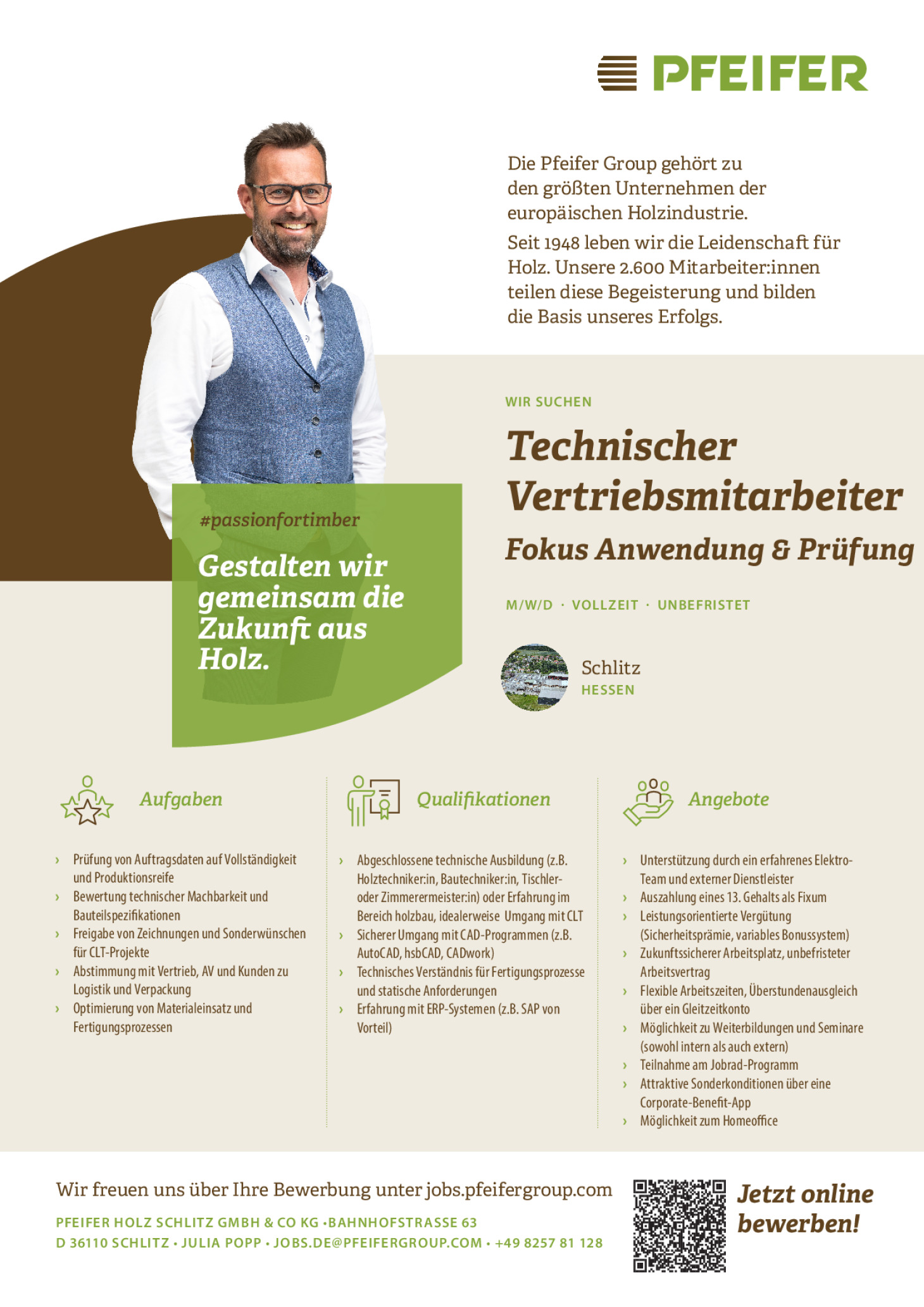 Technischer Vertriebsmitarbeiter (m/w/d) Fokus Anwendung & Prüfung