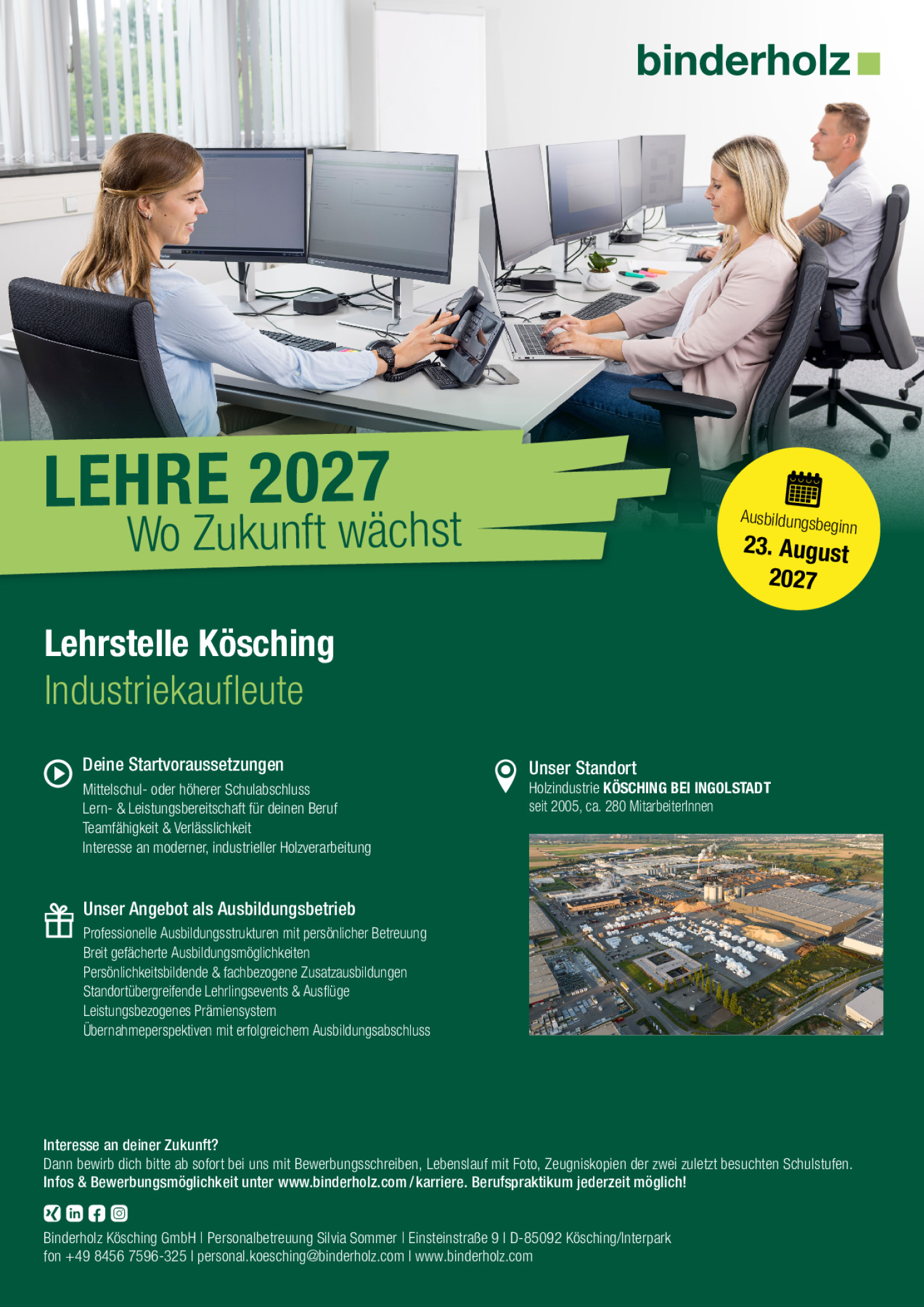 Industriekaufmann m/w/d (Kösching)