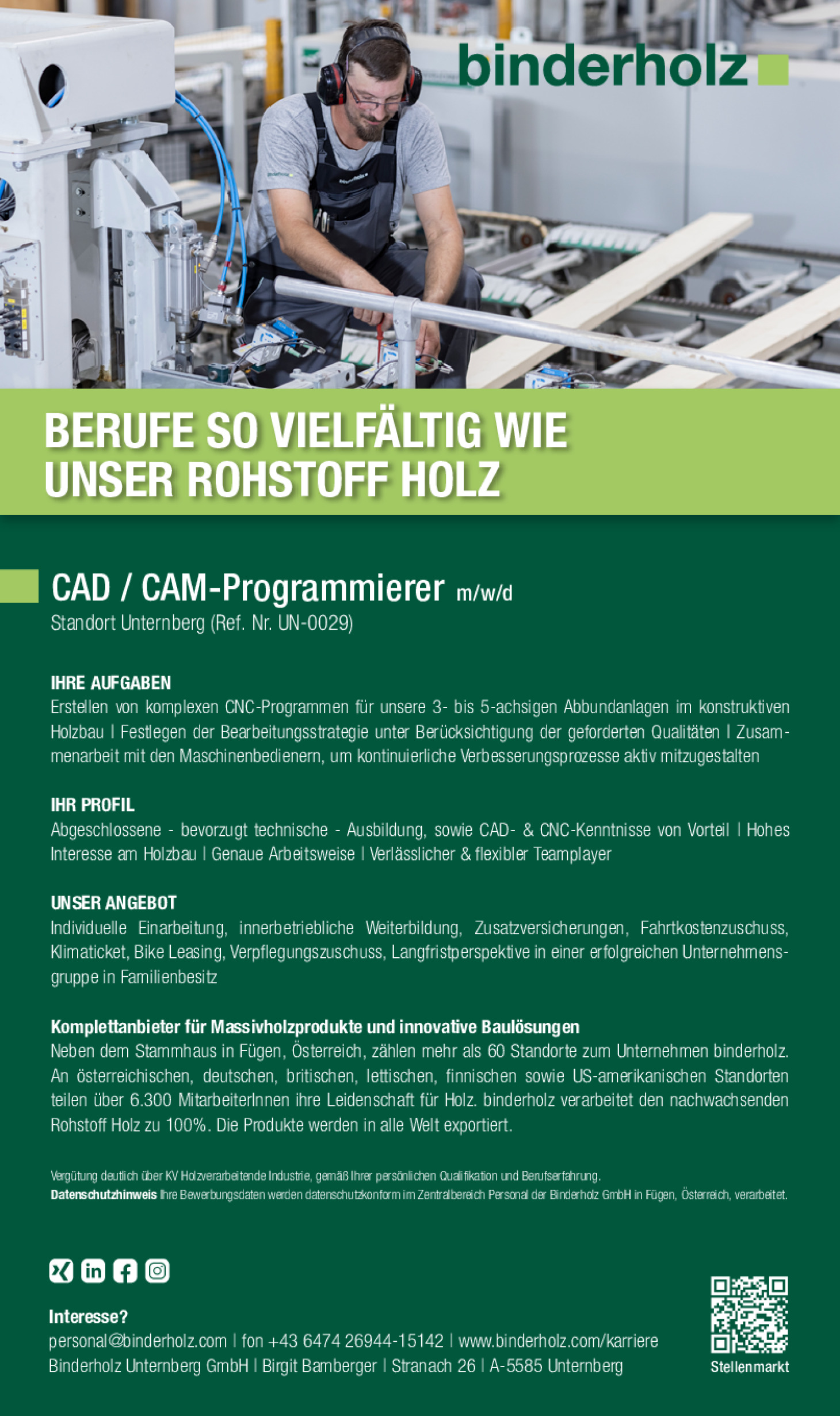 CAD / CAM-Programmierer m/w/d