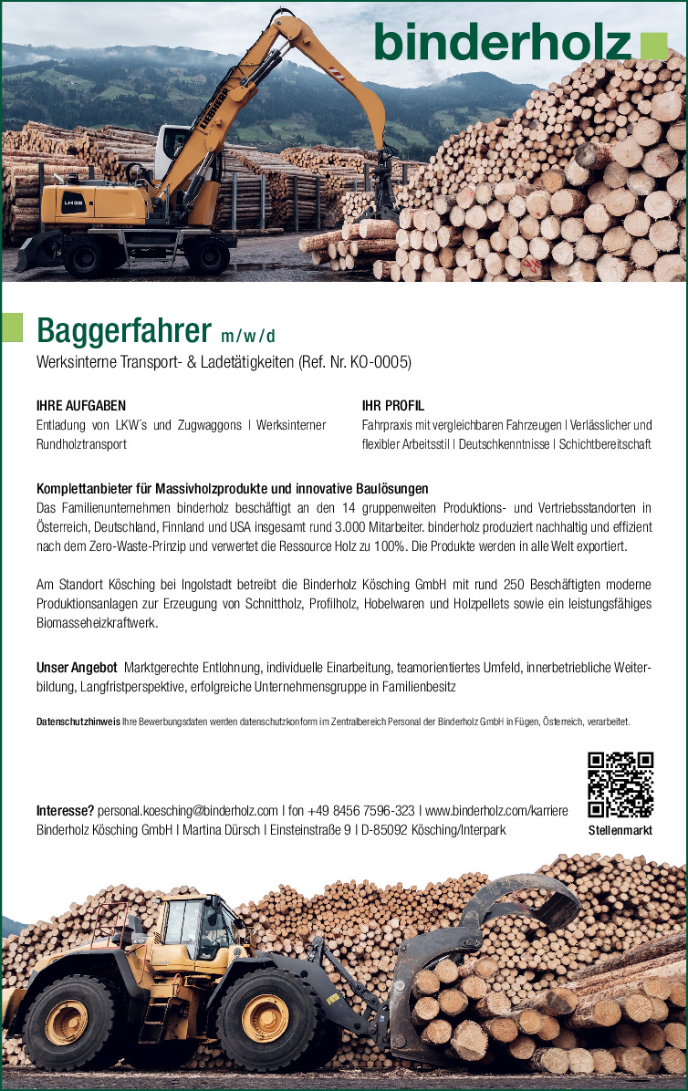 Baggerfahrer m/w/d