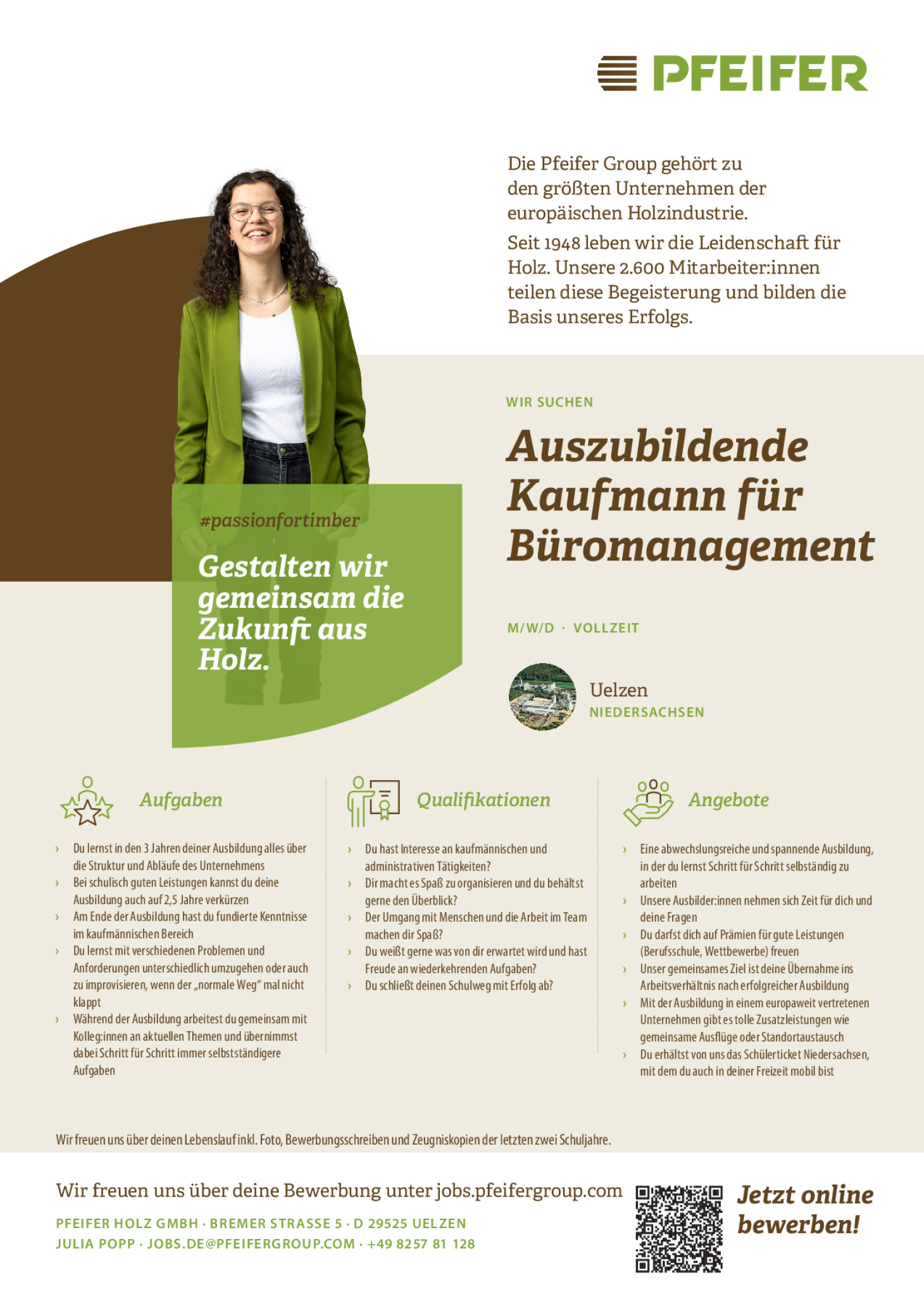 Ausbildung Kaufmann für Büromanagement 2027 (m/w/d)
