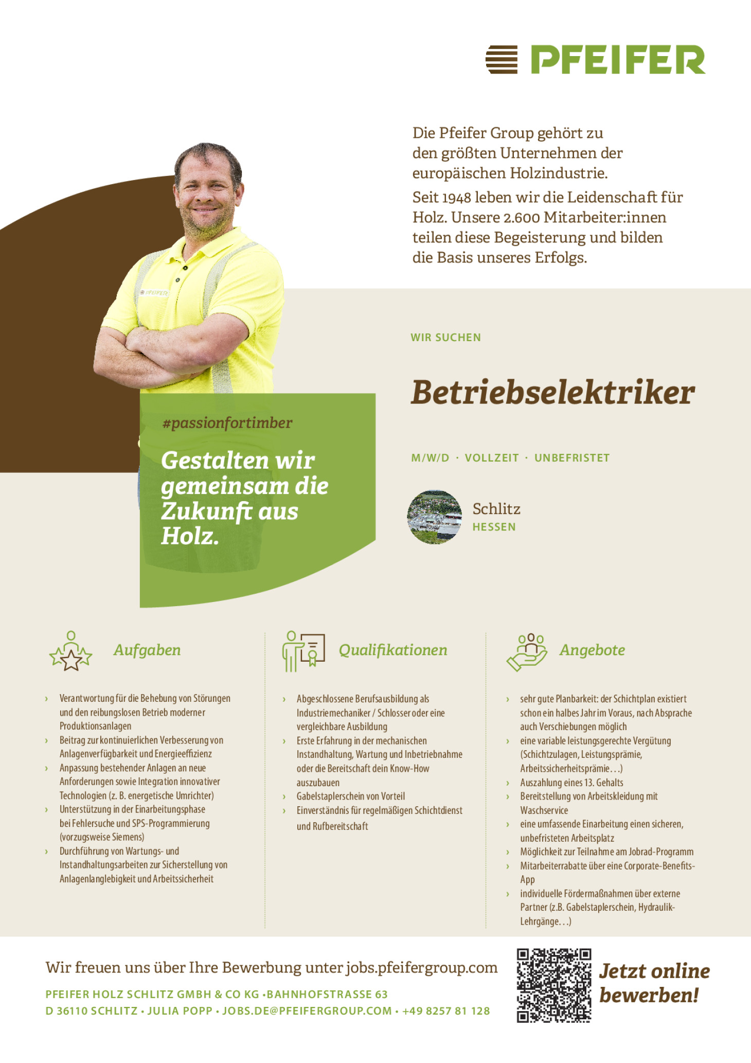 Betriebselektriker (m/w/d)