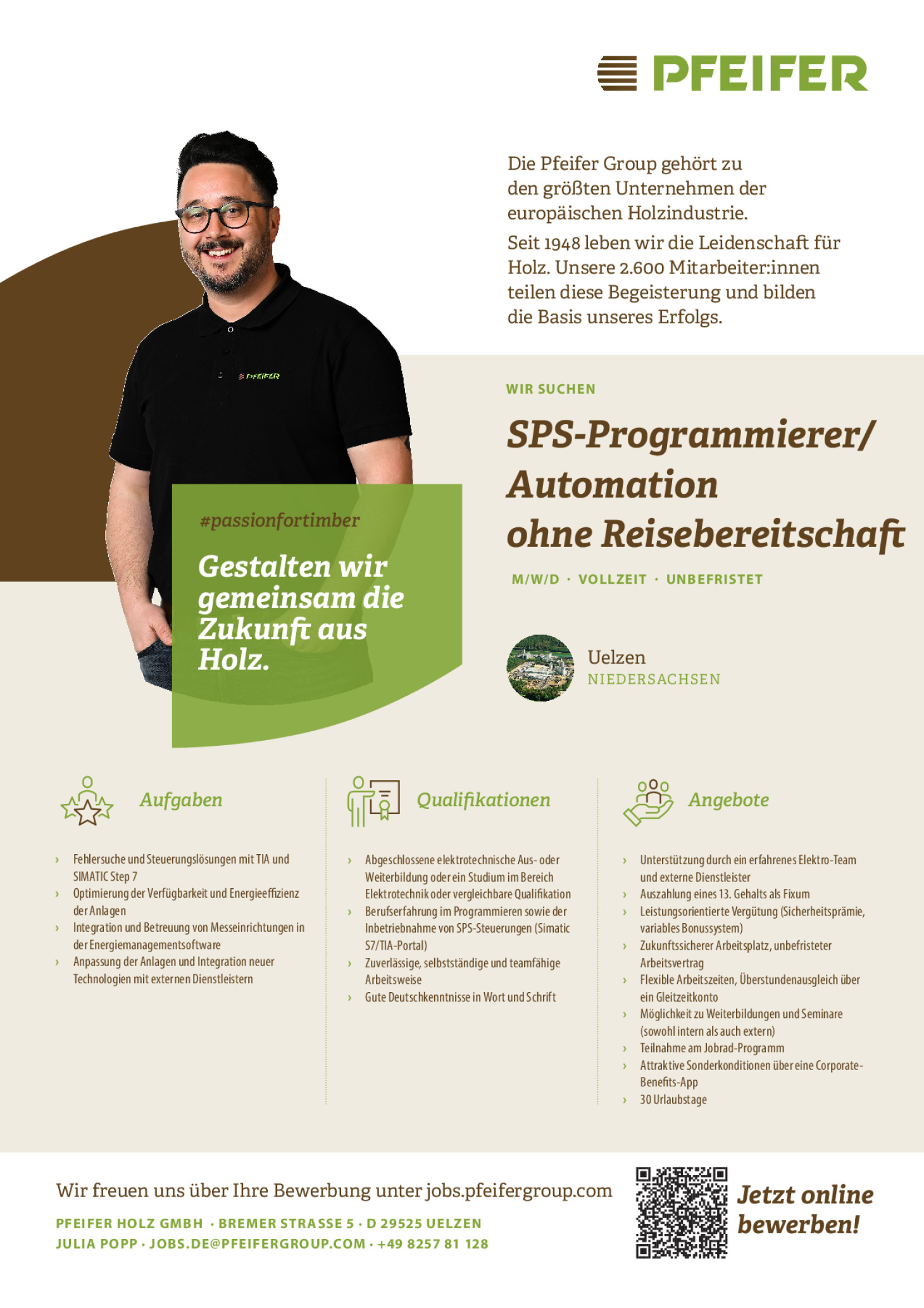 SPS-Programmierer / Automation (m/w/d) ohne Reisebereitschaft