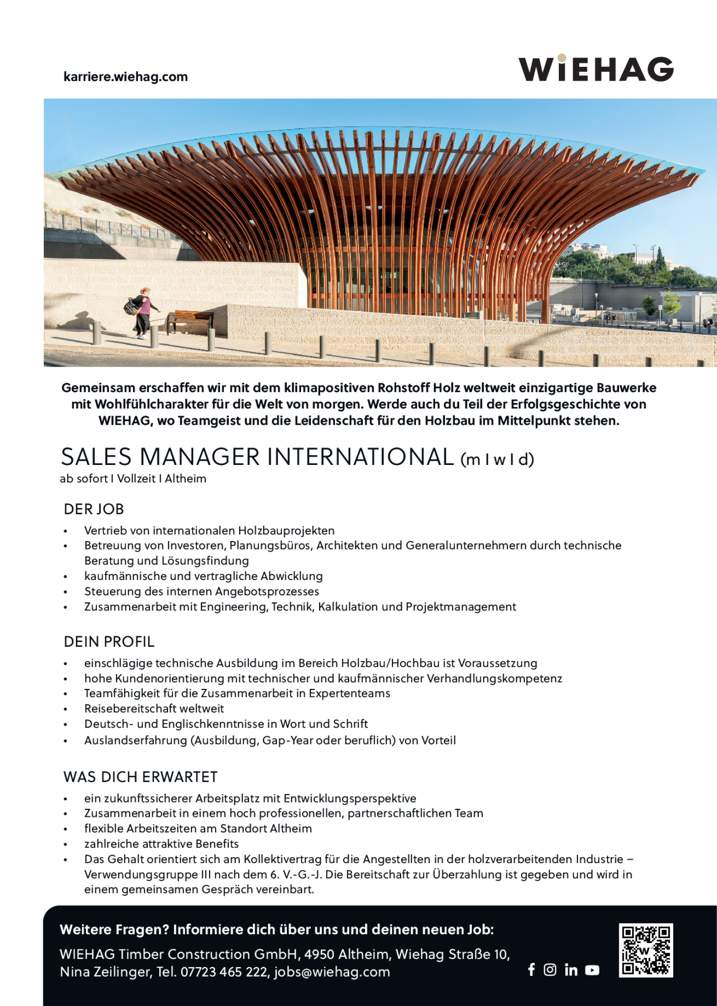 Technical Sales Manager International (m I w I d)