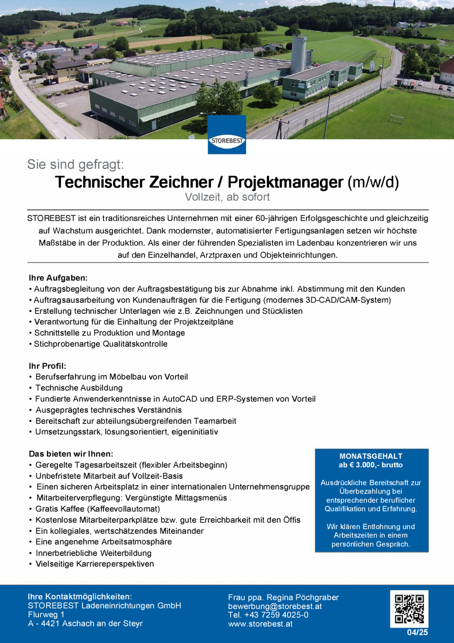 Technischer Zeichner (m/w/d)