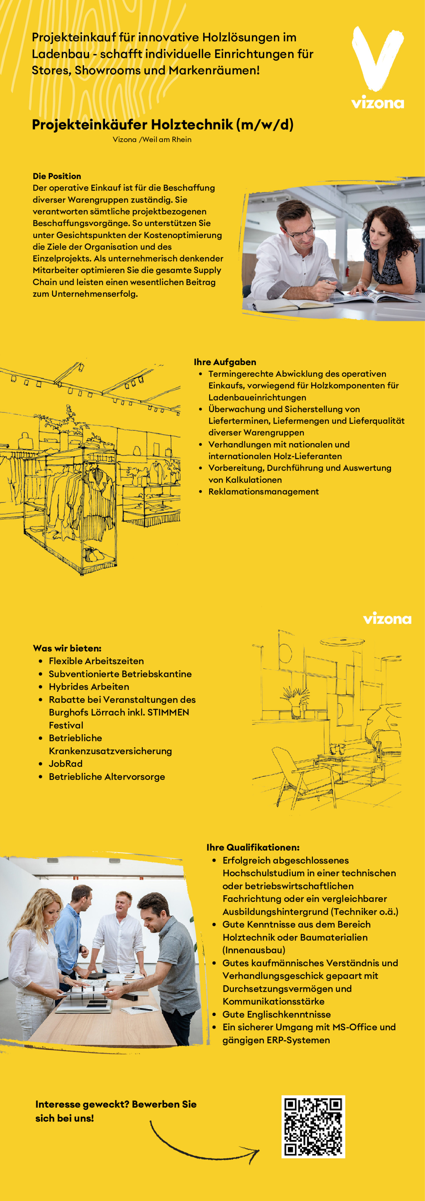 Projekteinkäufer Holztechnik (m/w/d) im Ladenbau