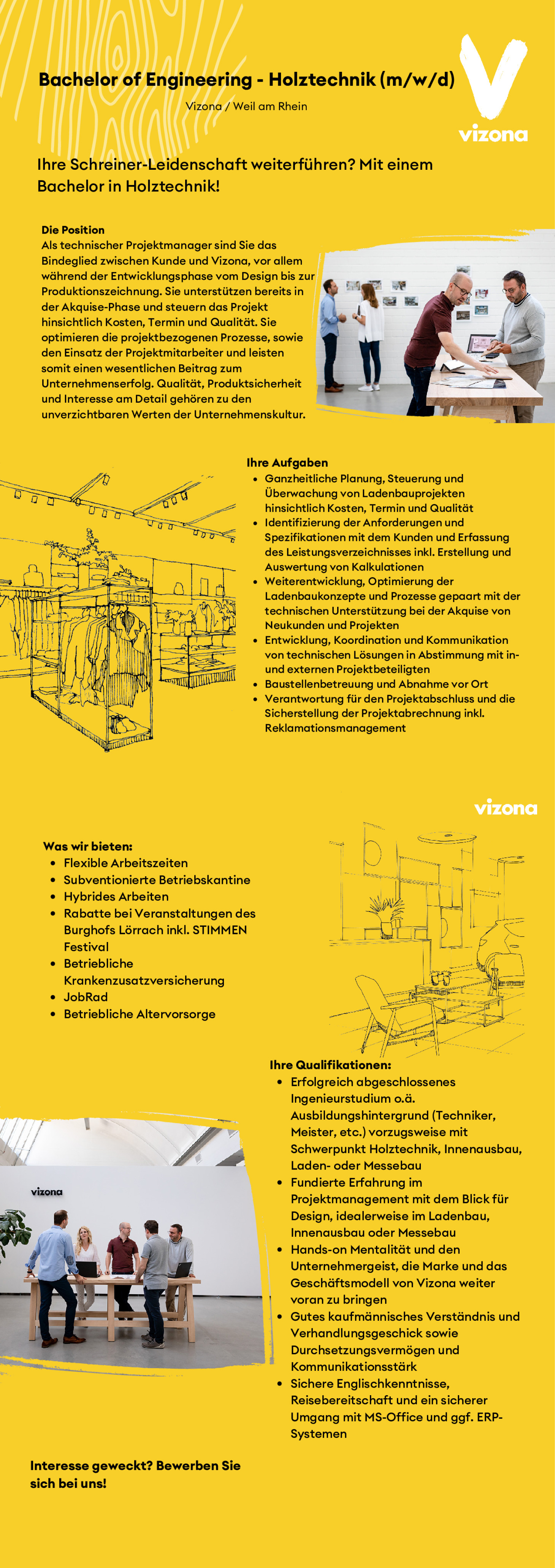Bachelor of Engineering Holztechnik (m/w/d) im Ladenbau