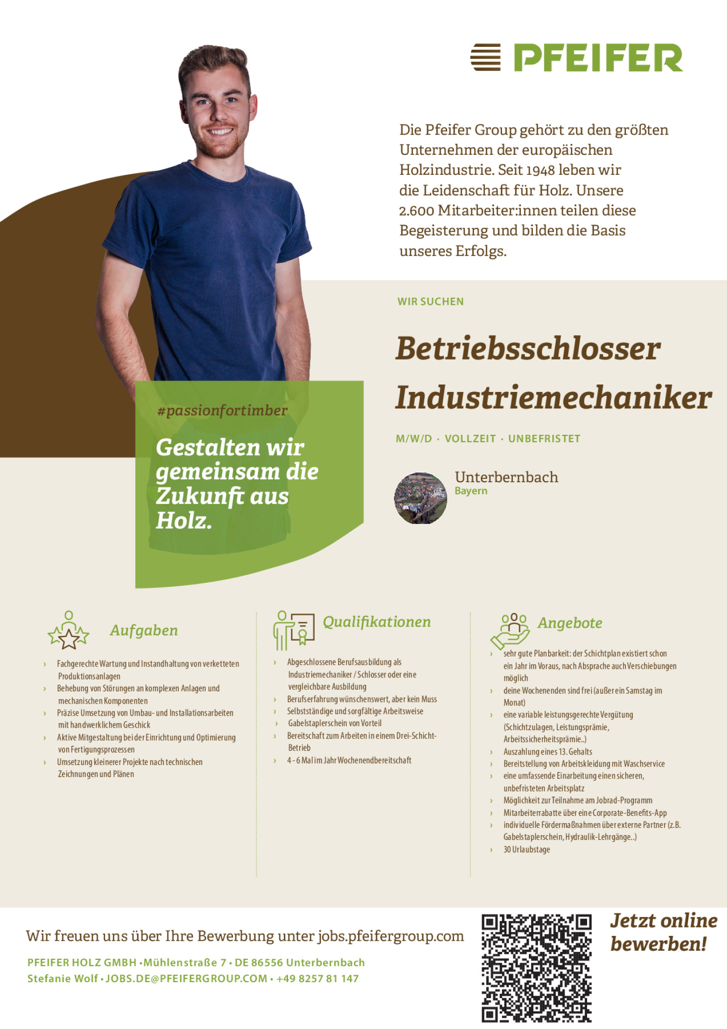 Betriebsschlosser / Industriemechaniker (m/w/d) unbefristet