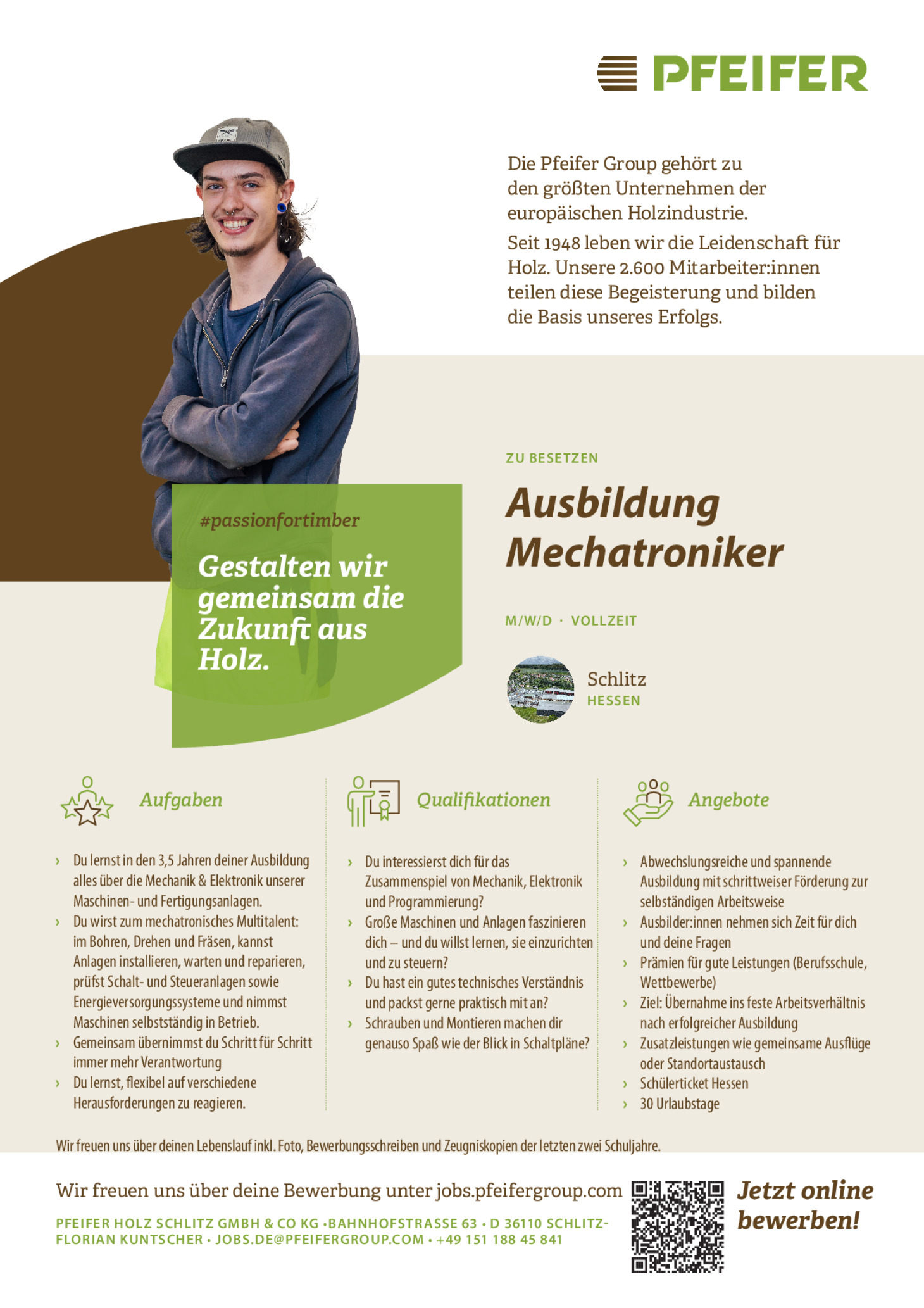 Ausbildung Mechatroniker 2026 (m/w/d)