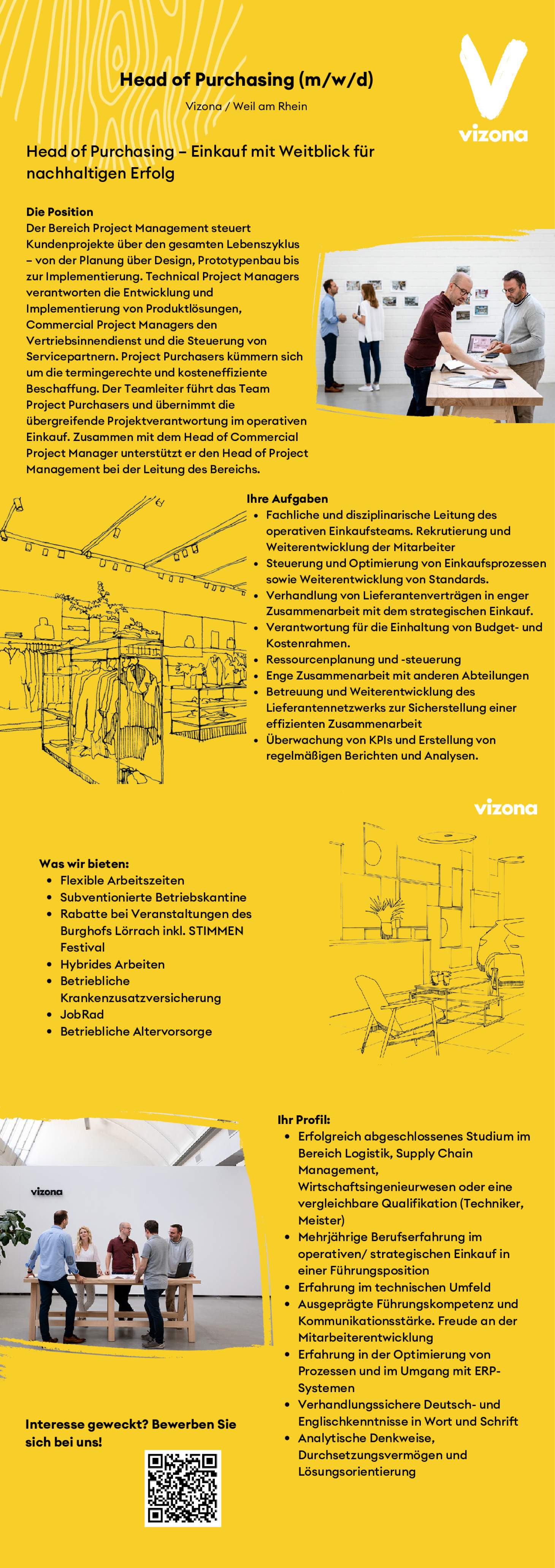 Head of Purchasing (m/w/d) im Ladenbau