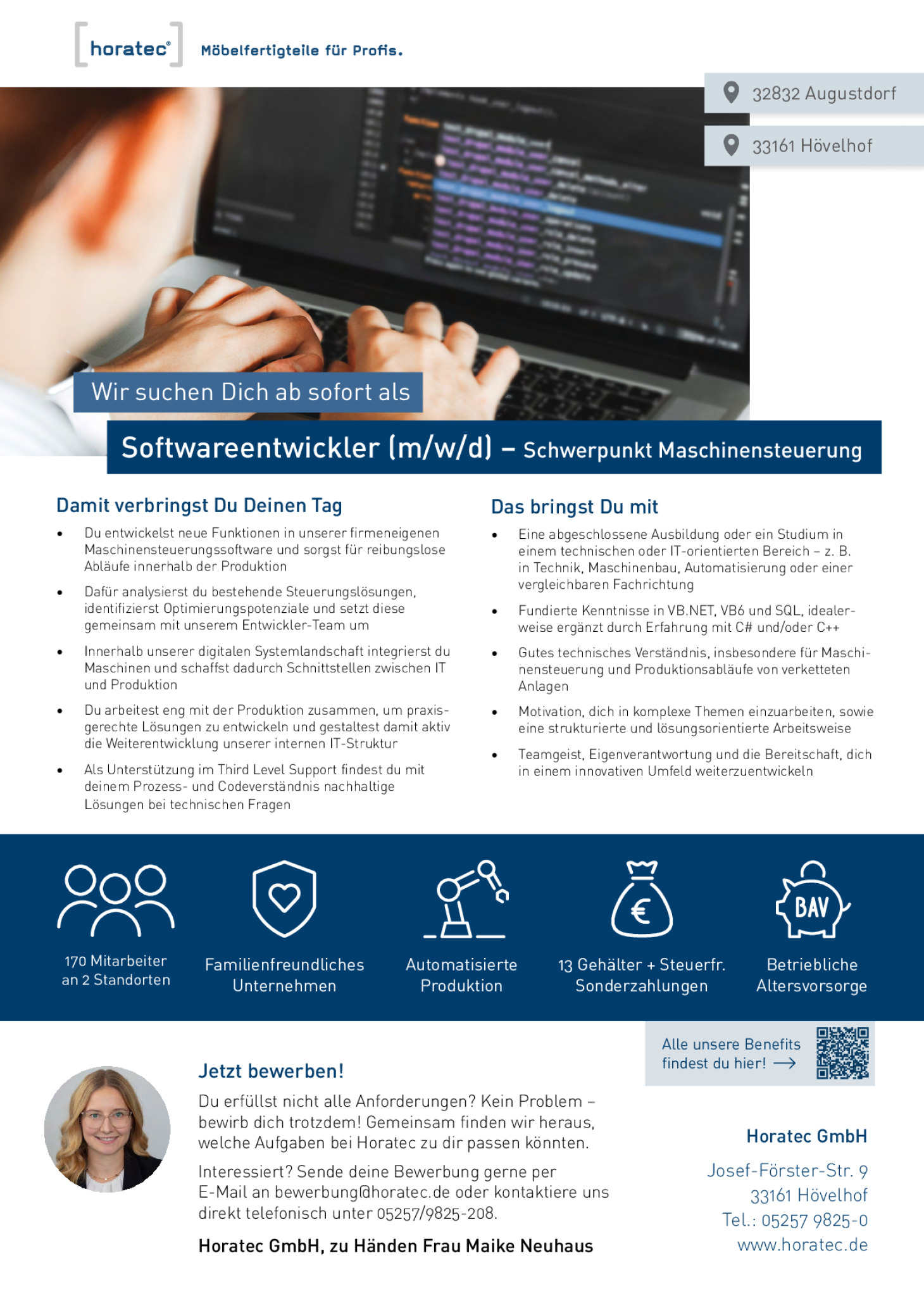 Softwareentwickler (m/w/d)