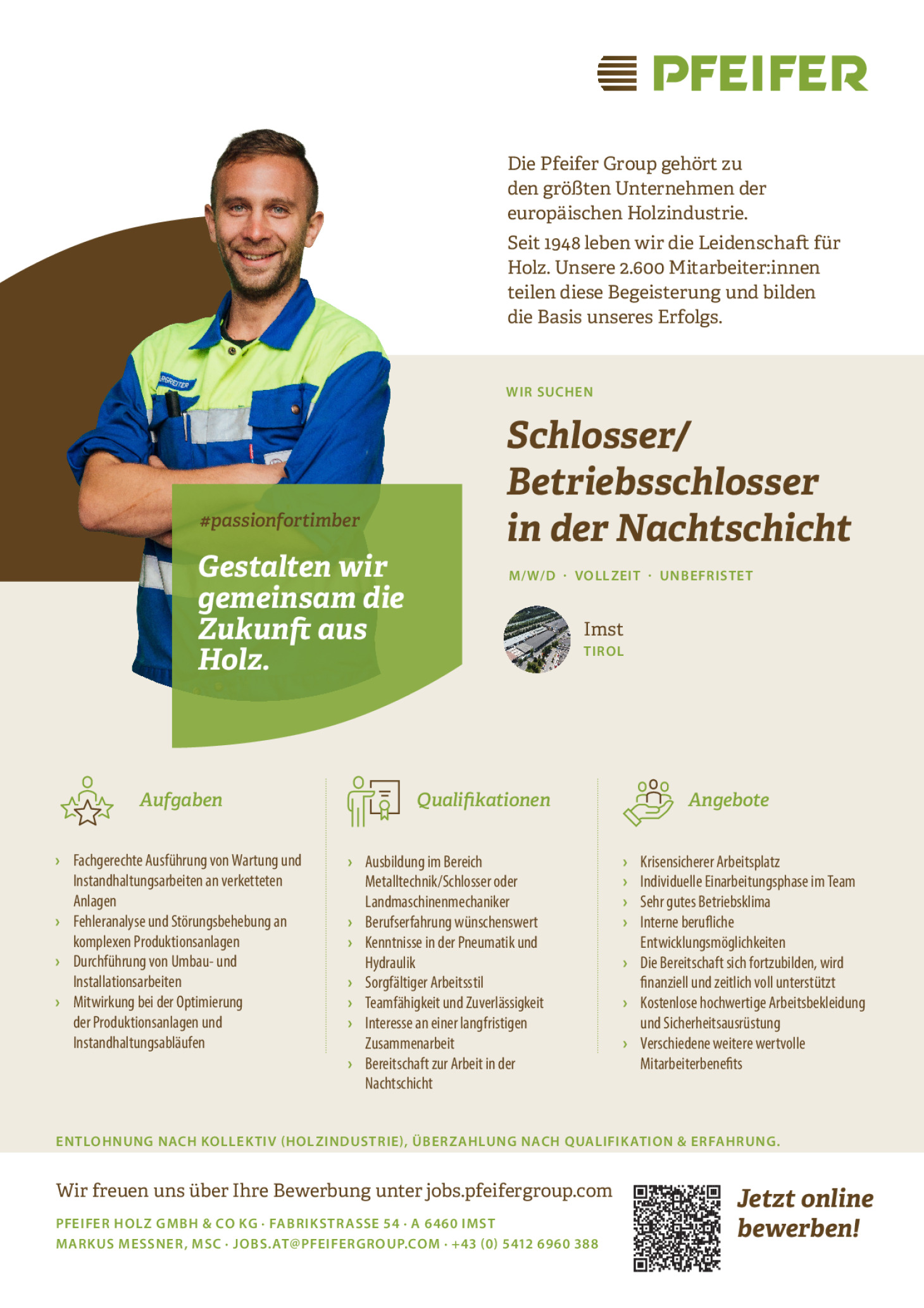 Schlosser / Betriebsschlosser in der Nachtschicht  (m/w/d)