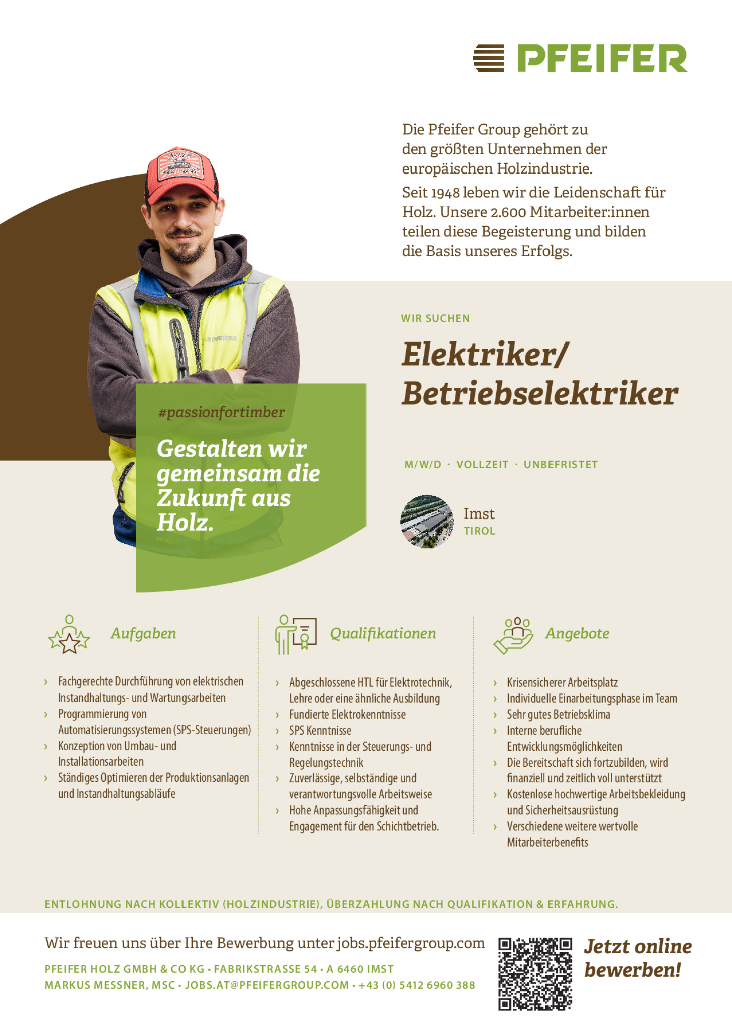 Elektriker / Betriebselektriker (m/w/d)