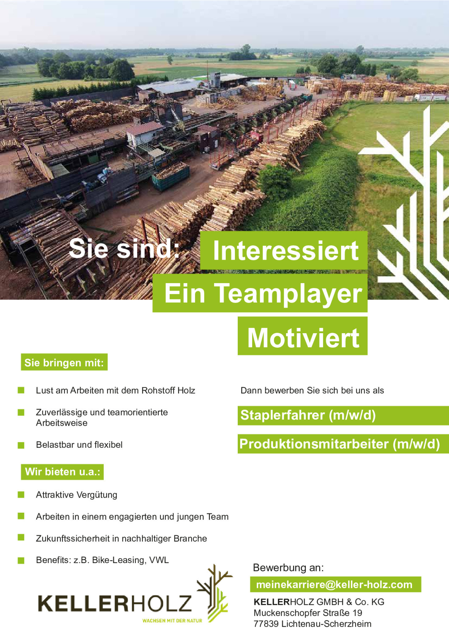 Staplerfahrer & Produktionsmitarbeiter (m/w/d)