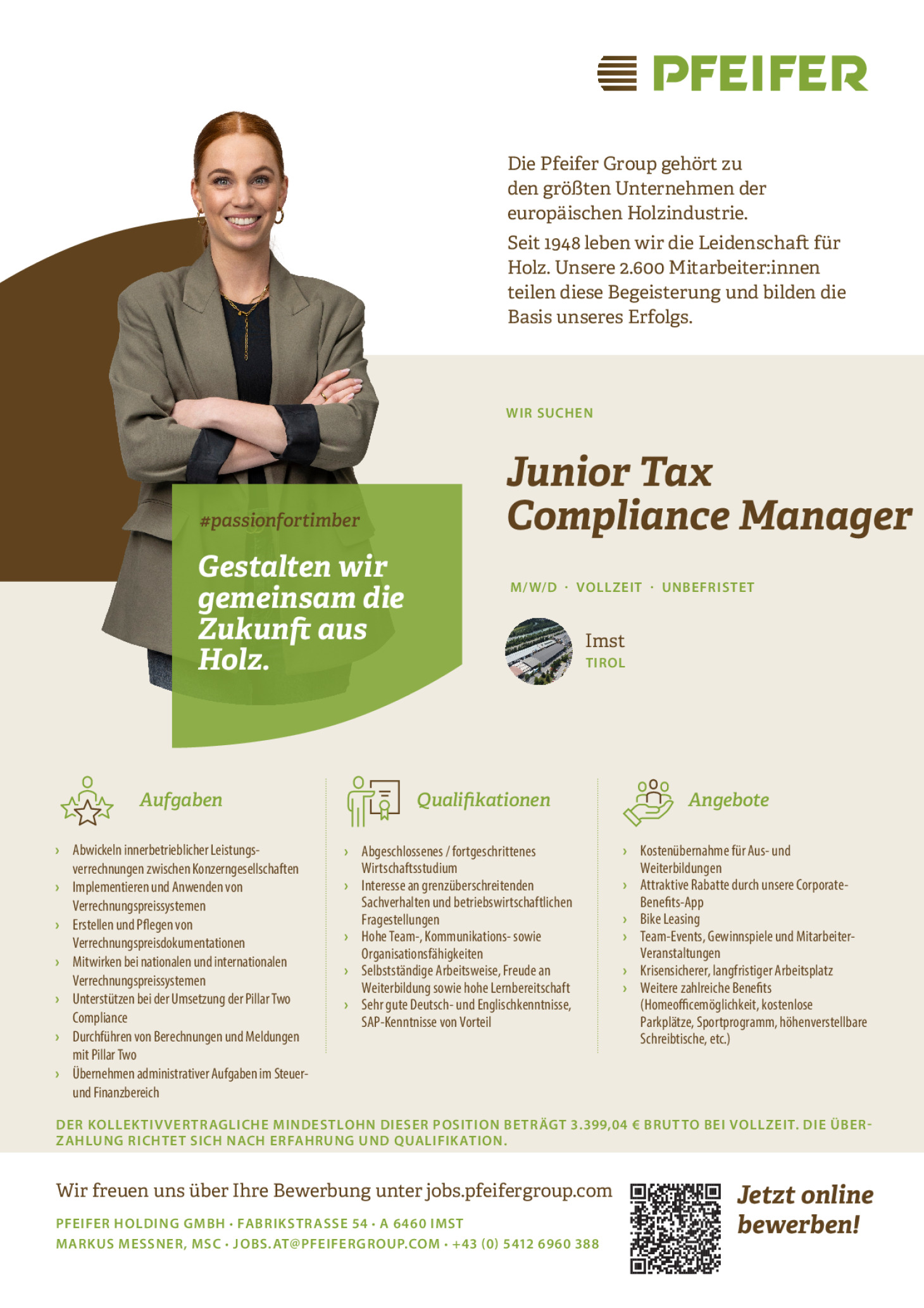 Junior Tax Compliance Manager (m/w/d)