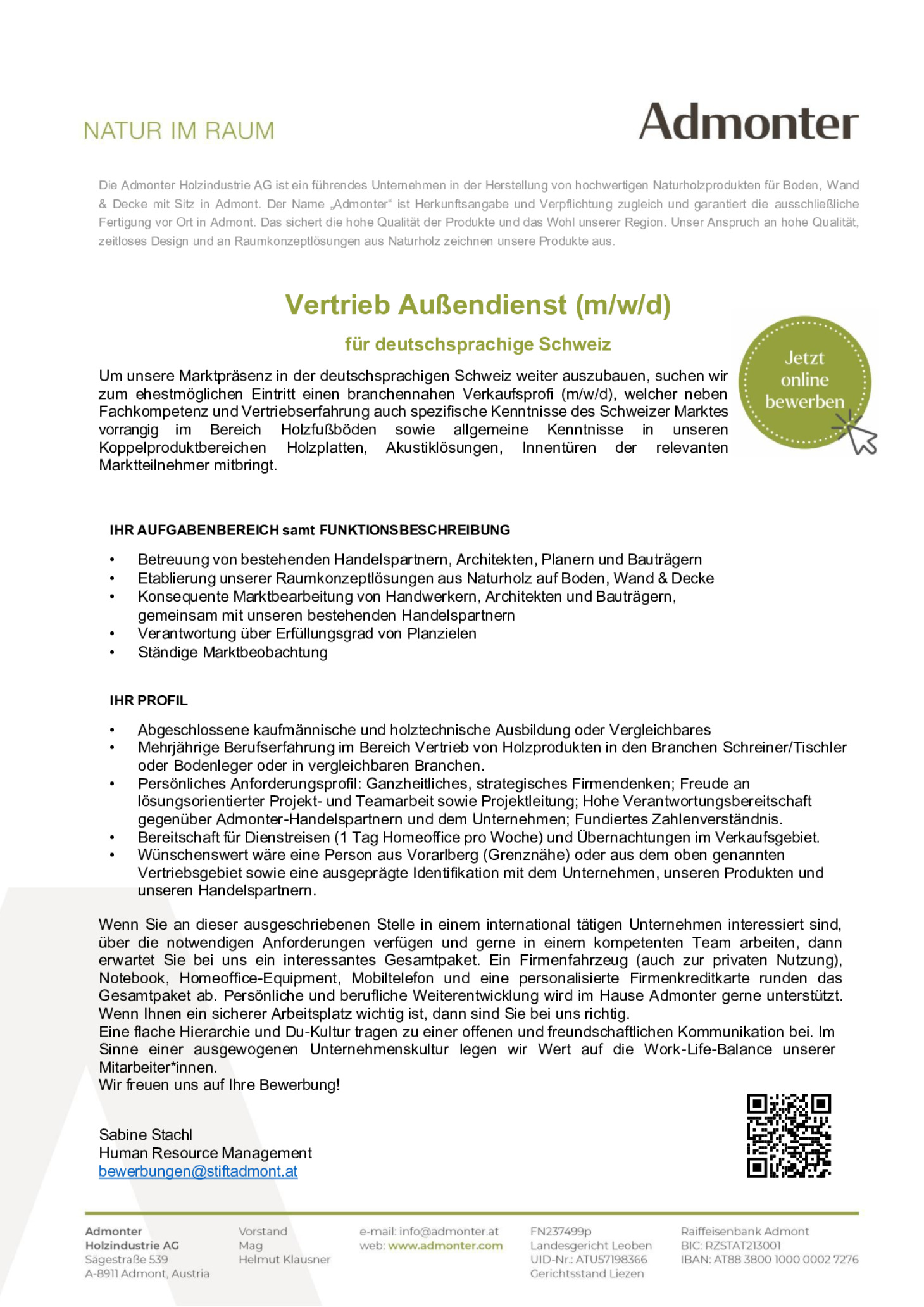 Vertriebsaußendienst