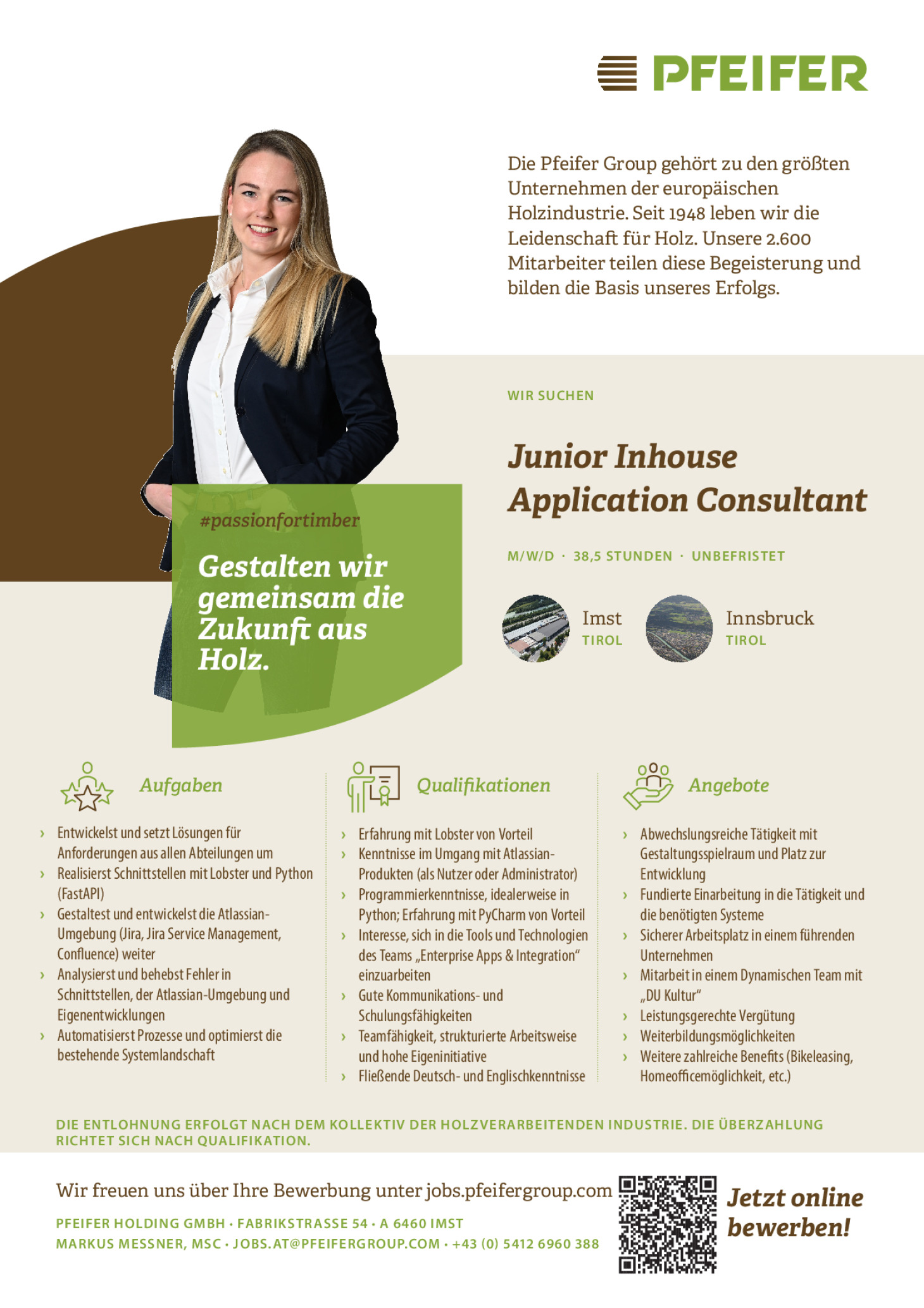 Junior Inhouse Application Consultant (m/w/d)