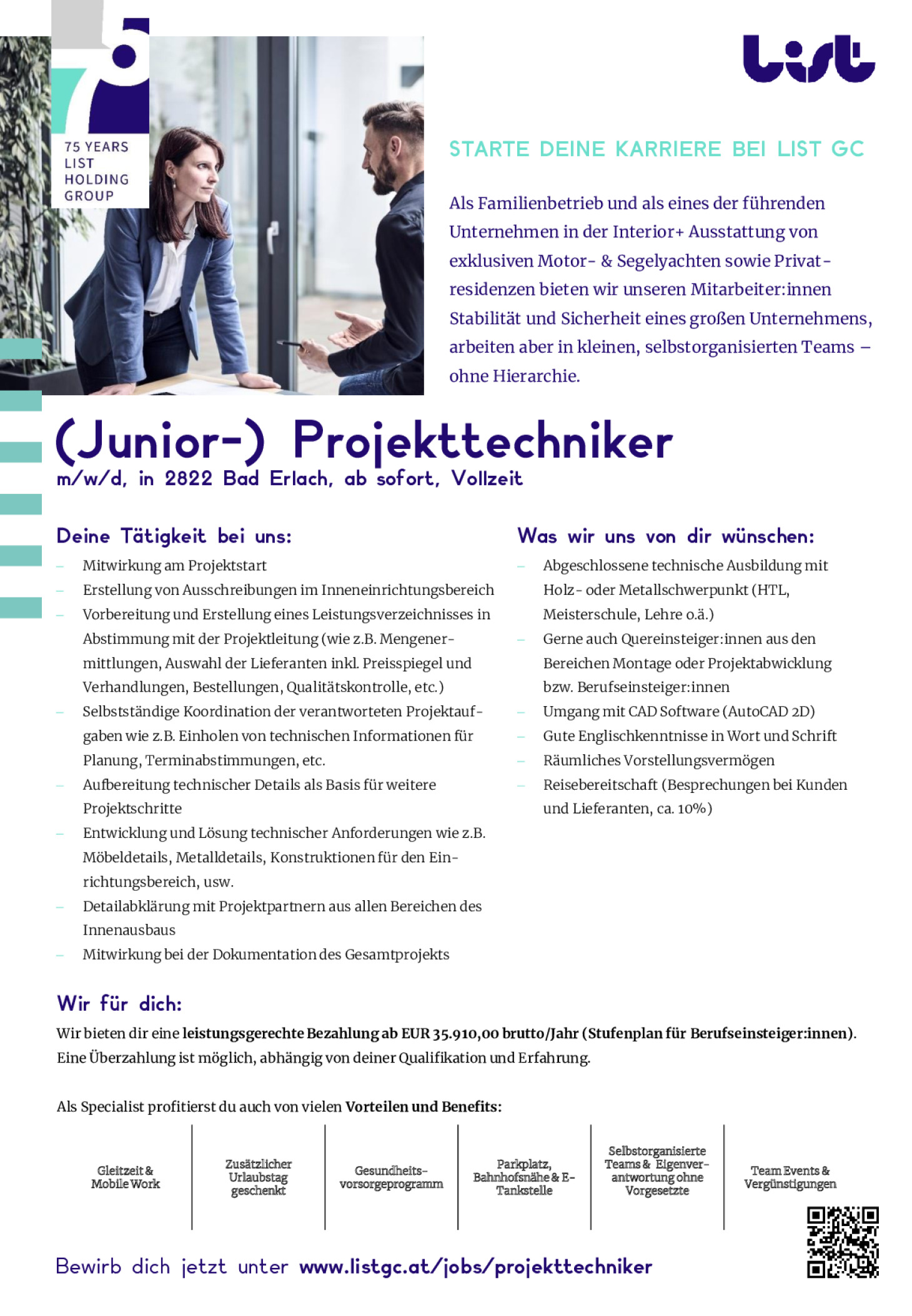 (Junior-) Projekttechniker