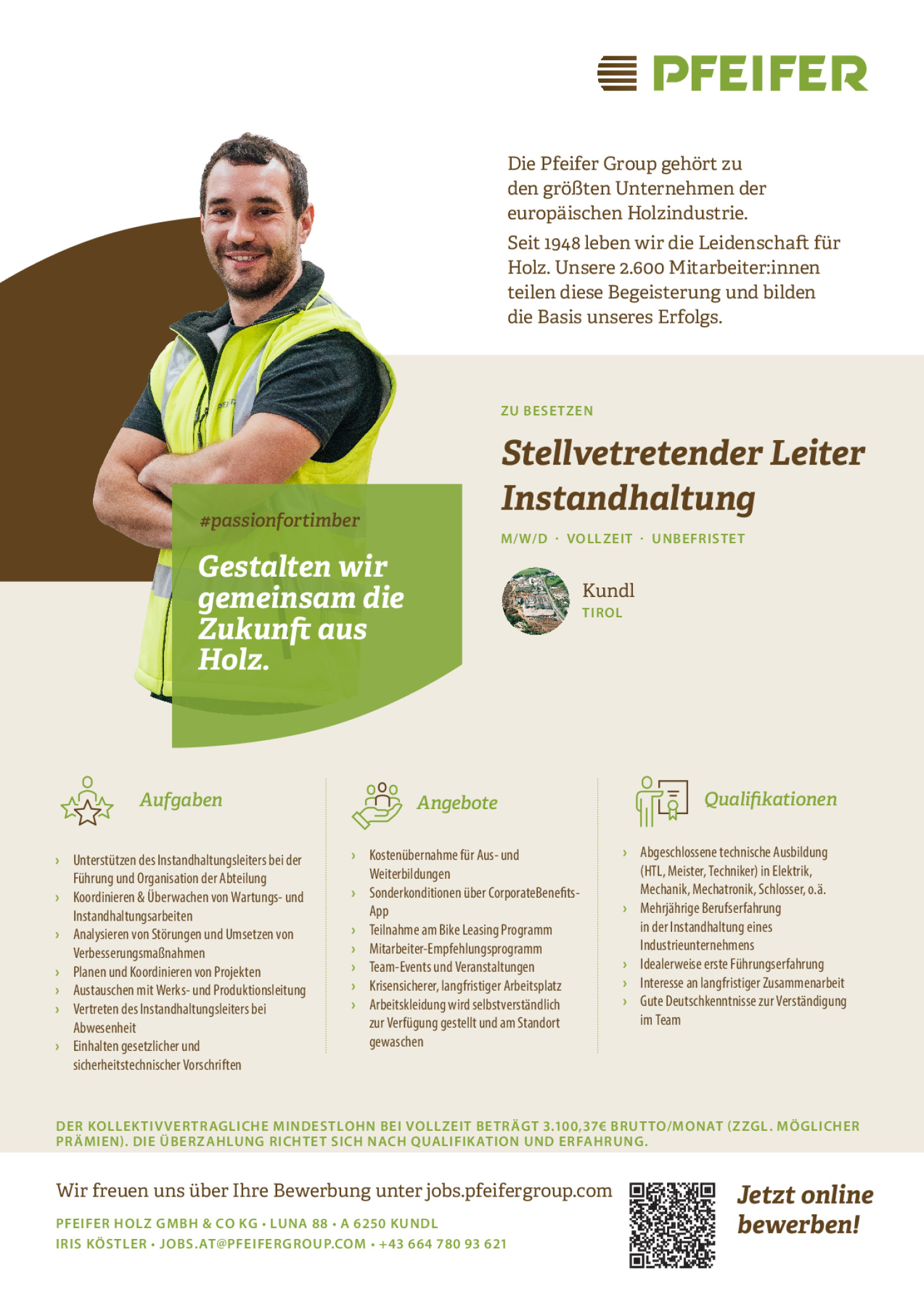 Stellvertretender Leiter Instandhaltung (m/w/d)