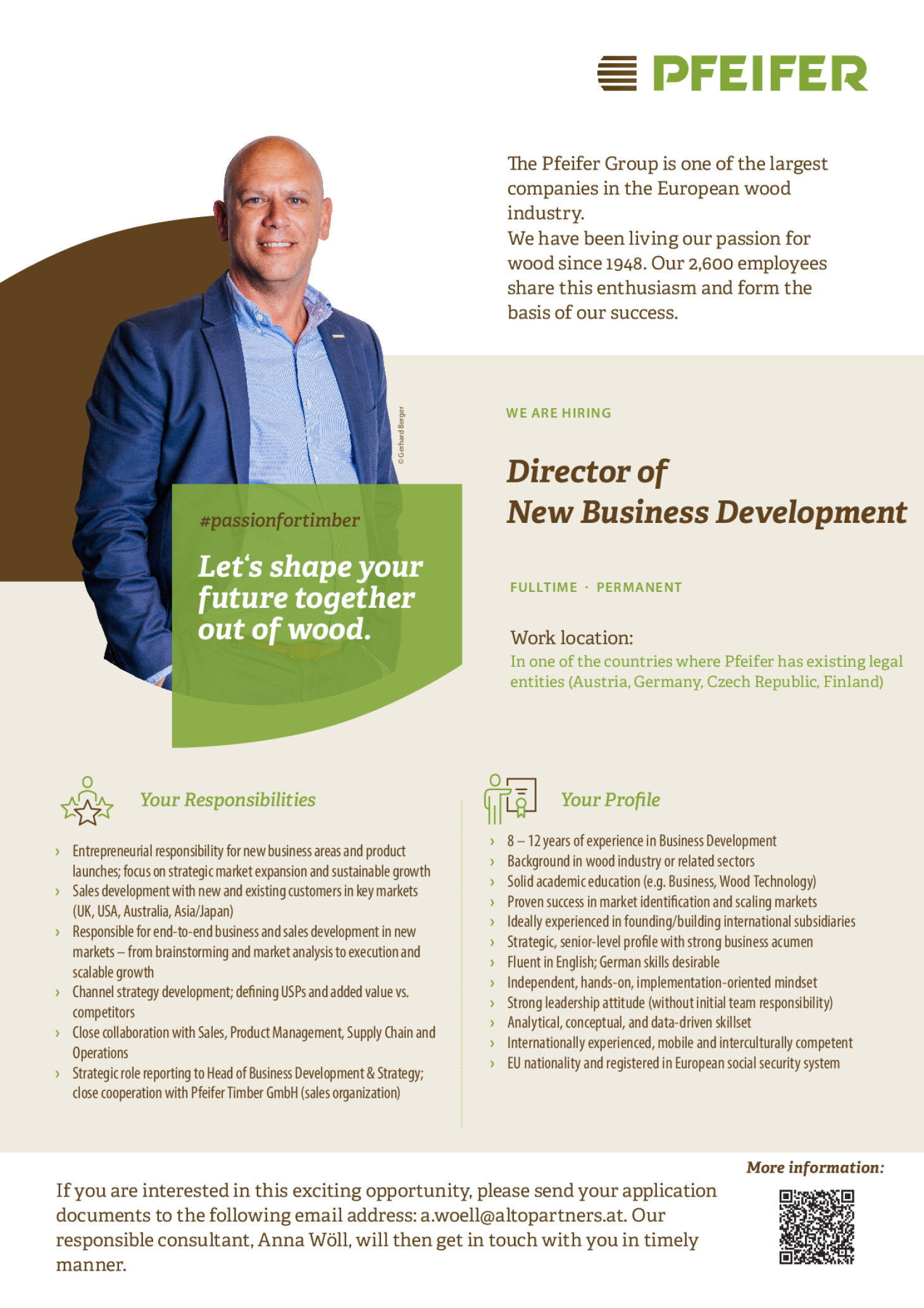 Director of New Business Development