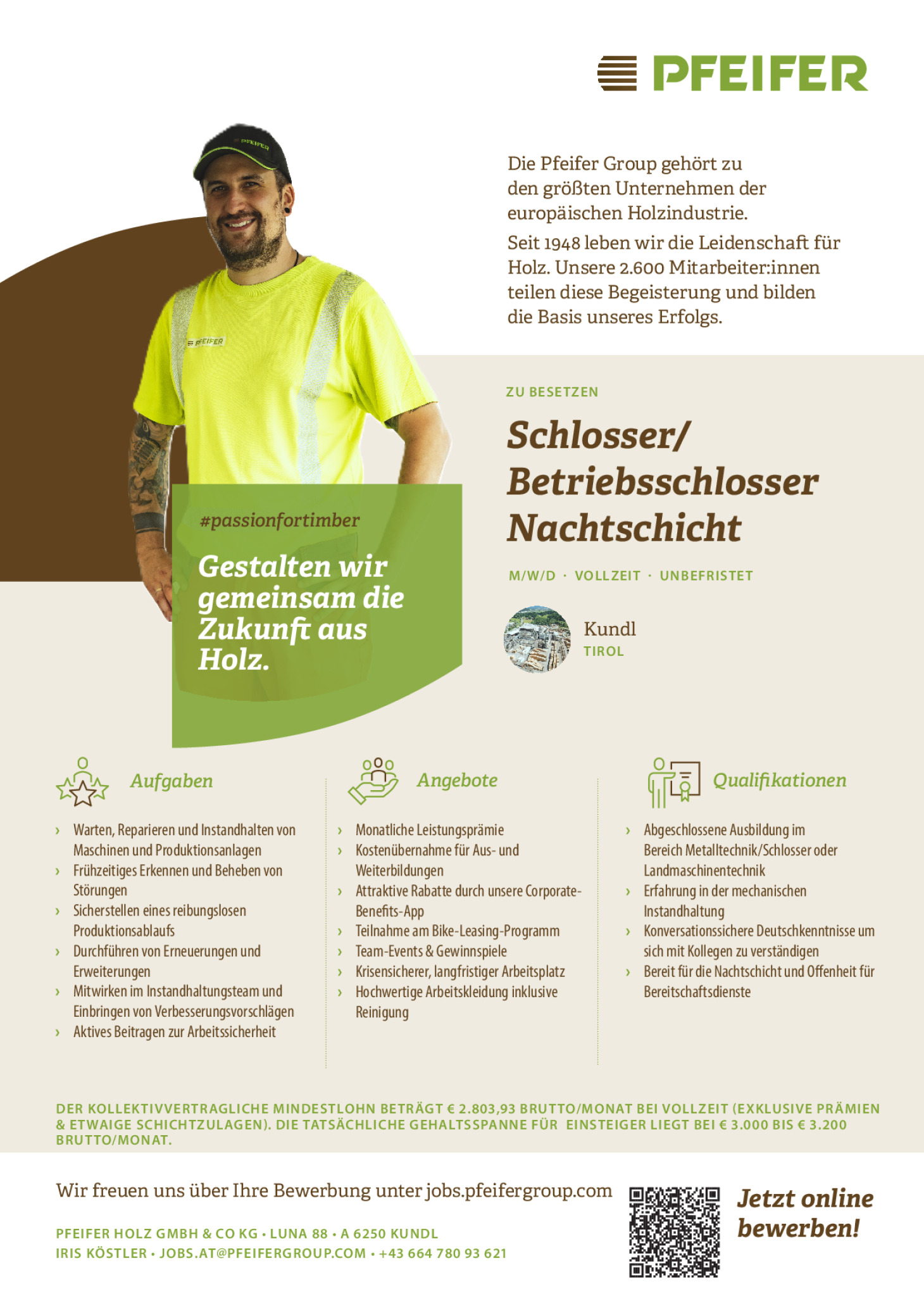 Schlosser in der Nachtschicht (m/w/d)