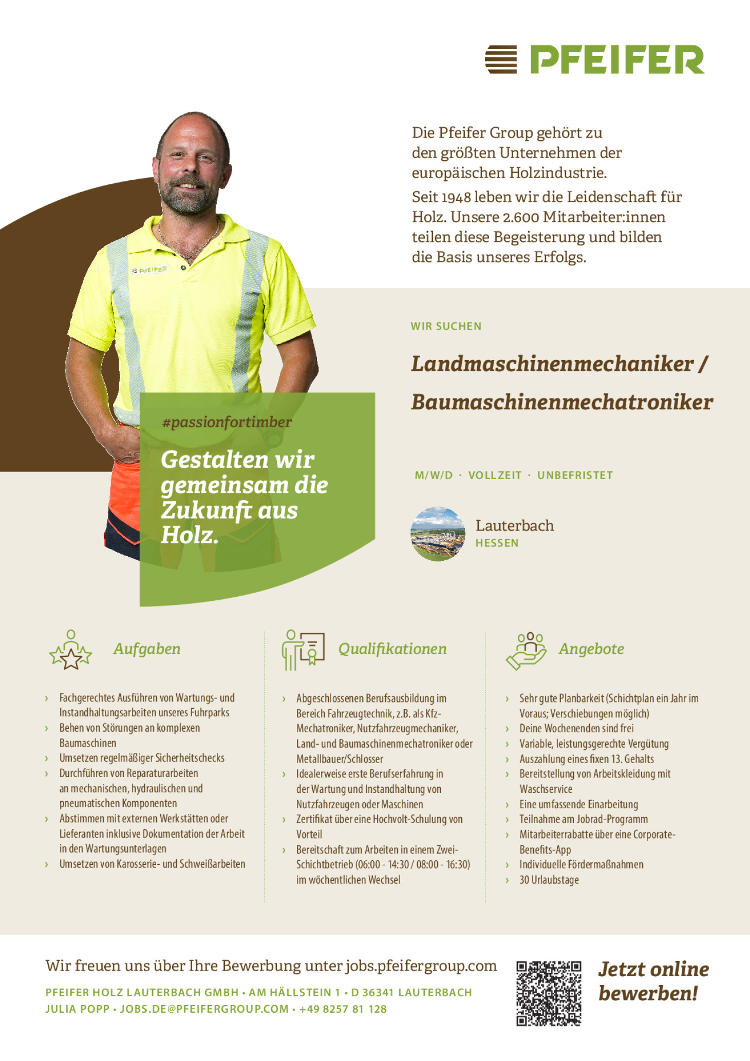 Landmaschinenmechaniker / Baumaschinenmechatroniker (m/w/d)