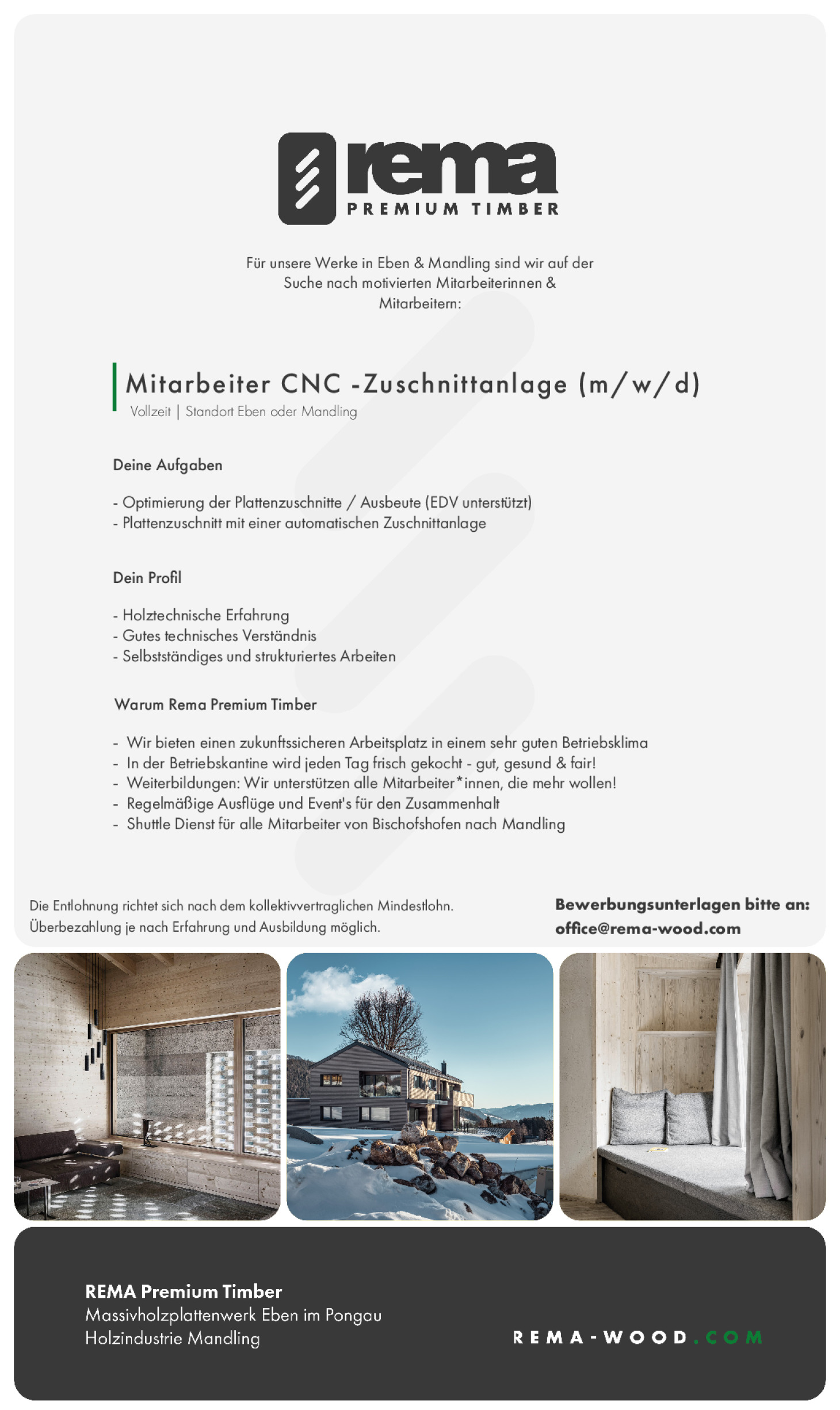 Mitarbeiter CNC-Zuschnittanlage (m/w/d)