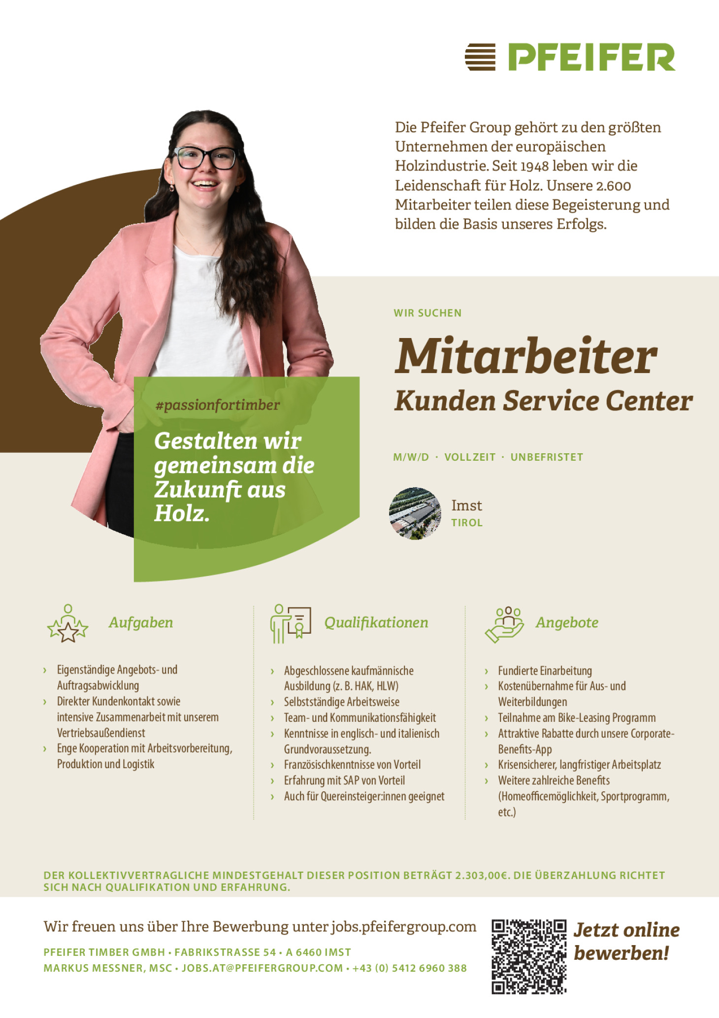 Mitarbeiter Kunden Service Center (m/w/d)
