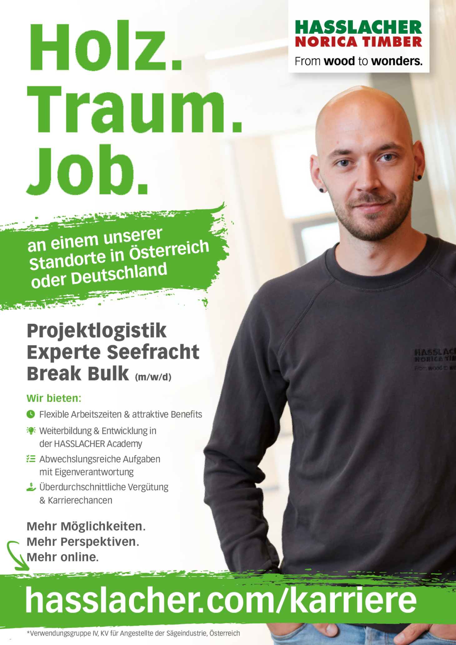 Projektlogistik Experte Seefracht Break Bulk (m/w/d)