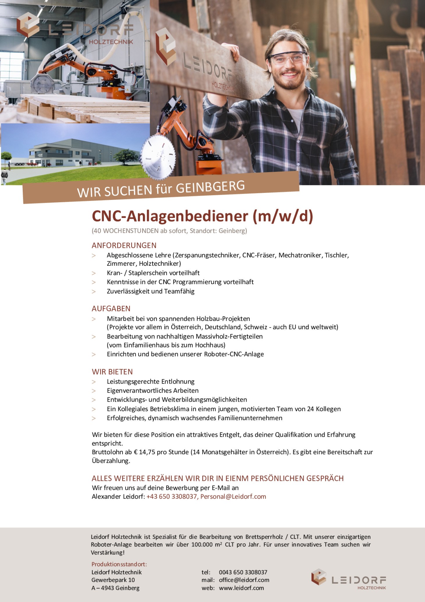 CNC-Anlagenbediener (m/w/d)
