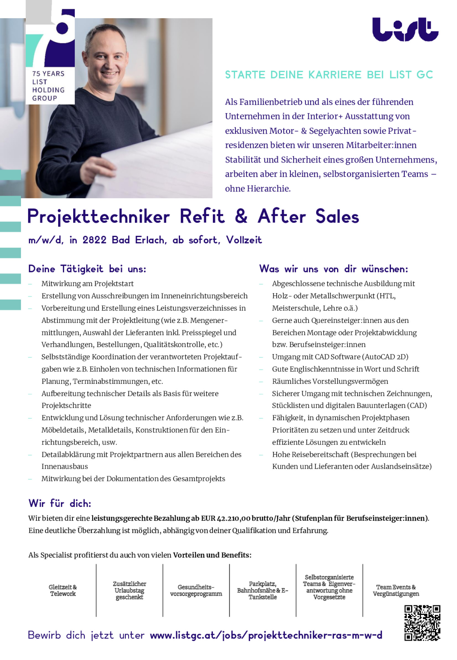 Projekttechniker Refit & After Sales (m/w/d)