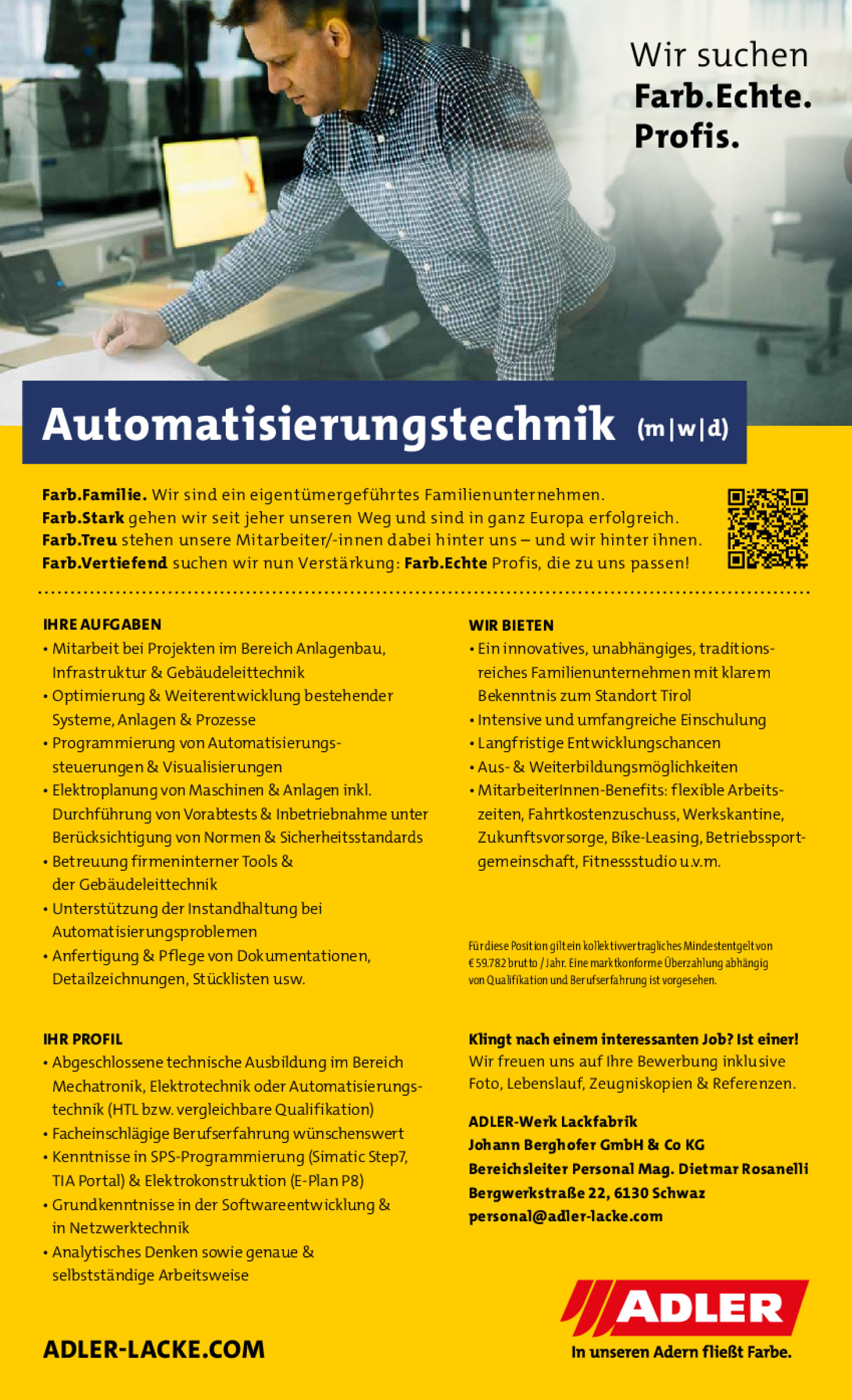 Automatisierungstechniker (m/w/d)