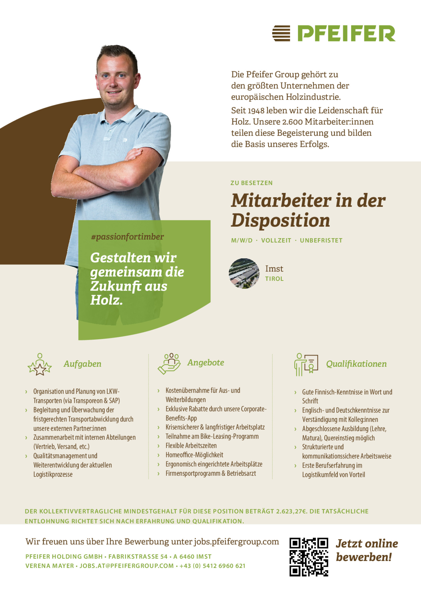 Mitarbeiter in der Disposition (m/w/d)