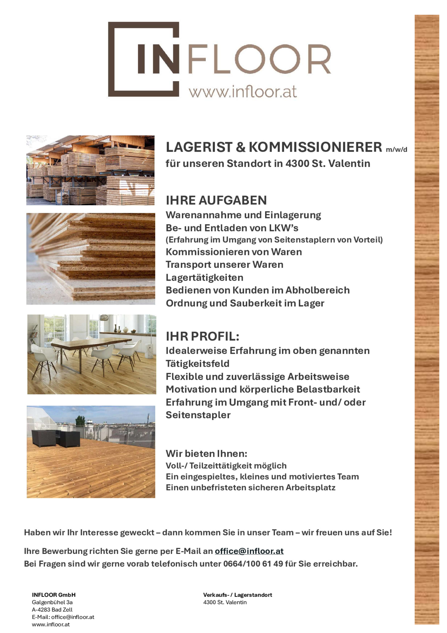 LAGERIST & KOMMISSIONIERER m/w/d