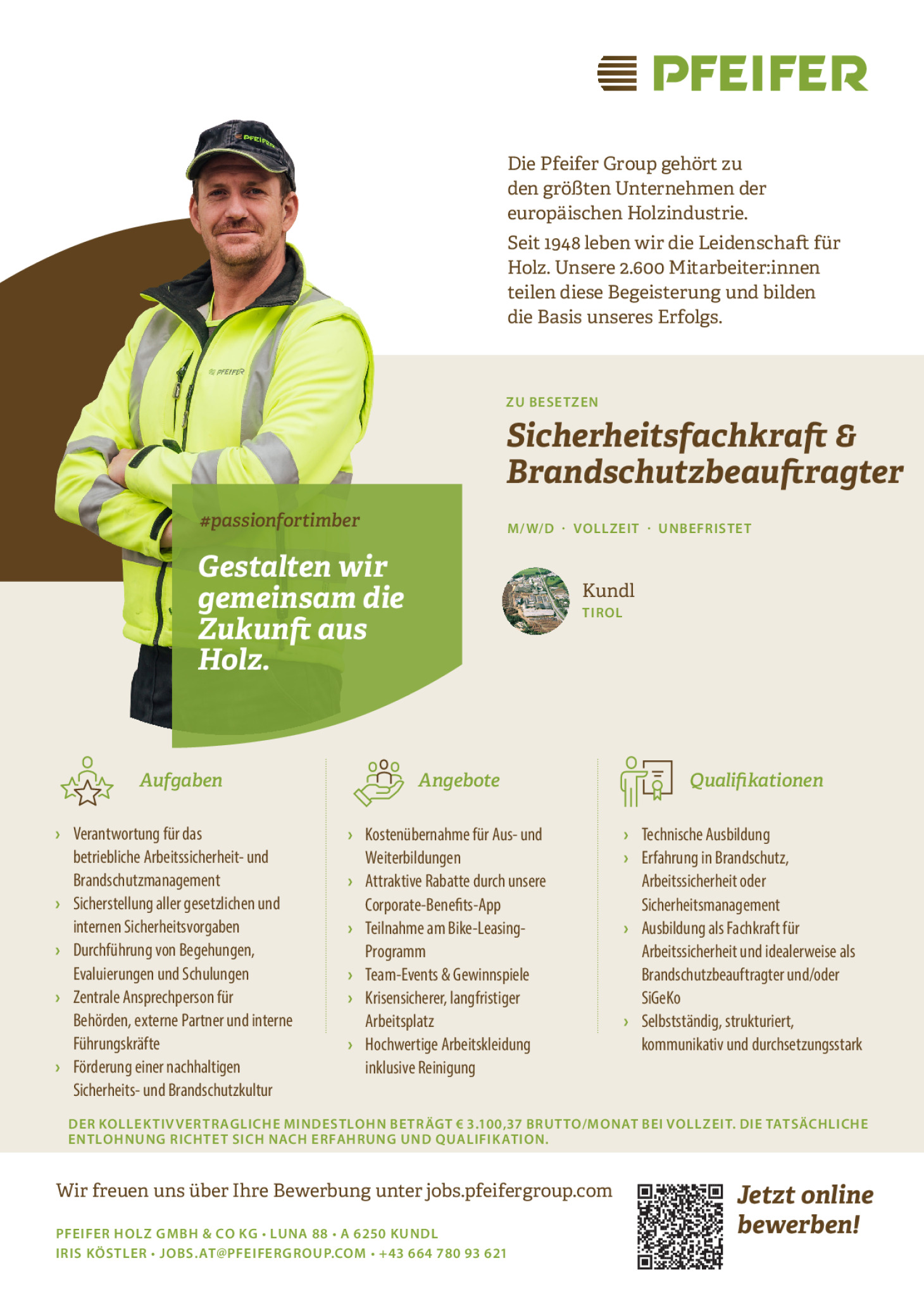 Sicherheitsfachkraft und Brandschutzbeauftragter (m/w/d)