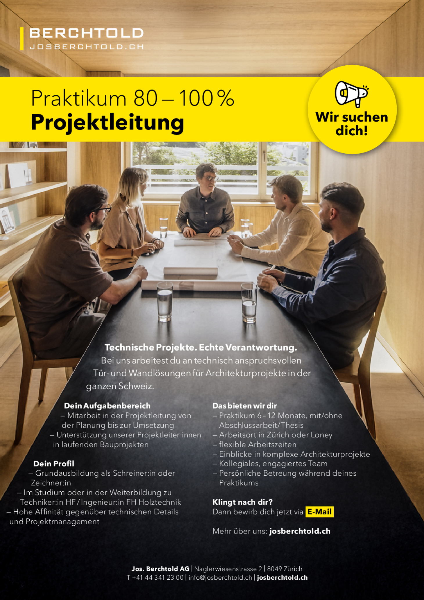 Praktikum Projektleitung 80-100%