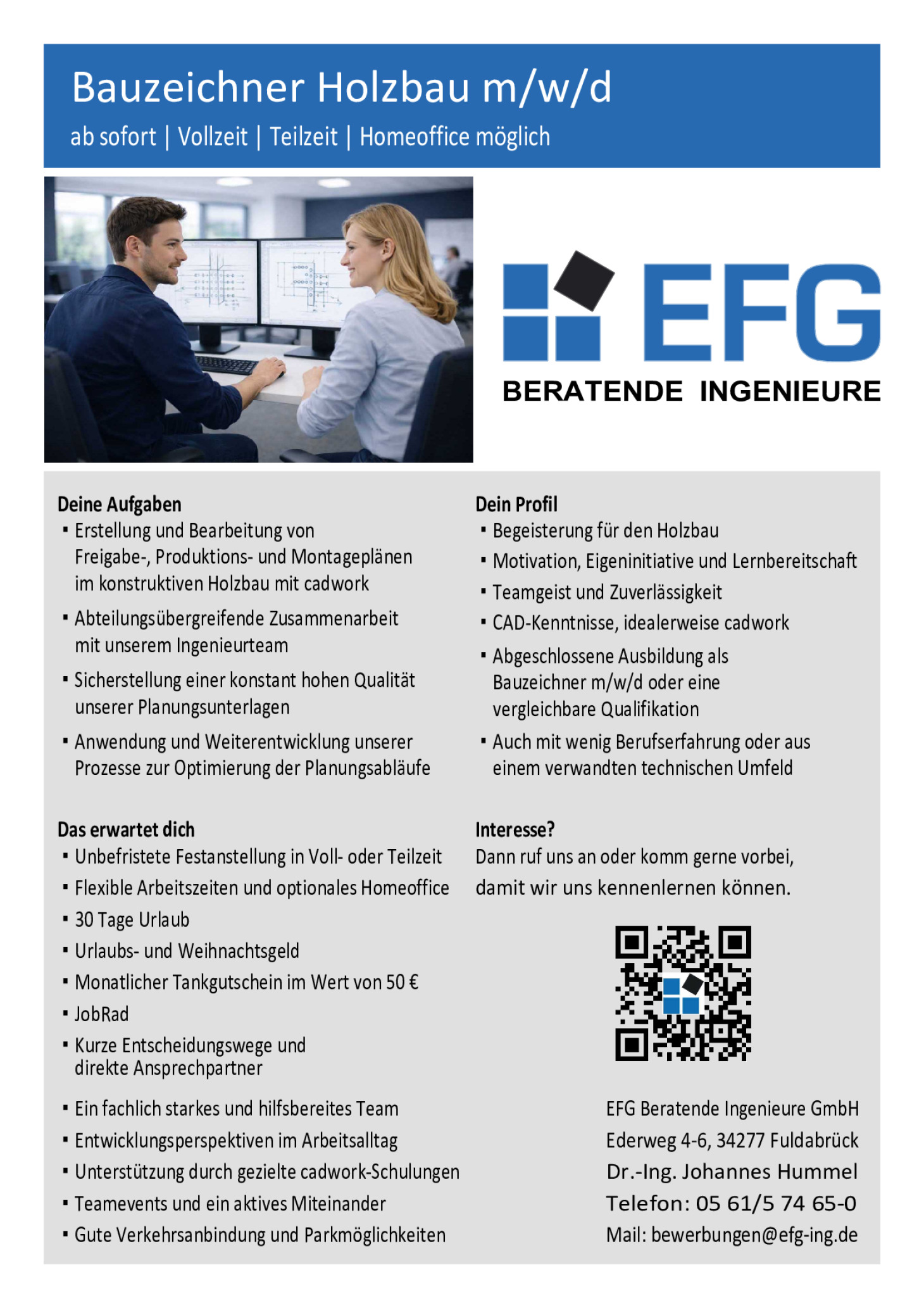 Bauzeichner Holzbau m/w/d