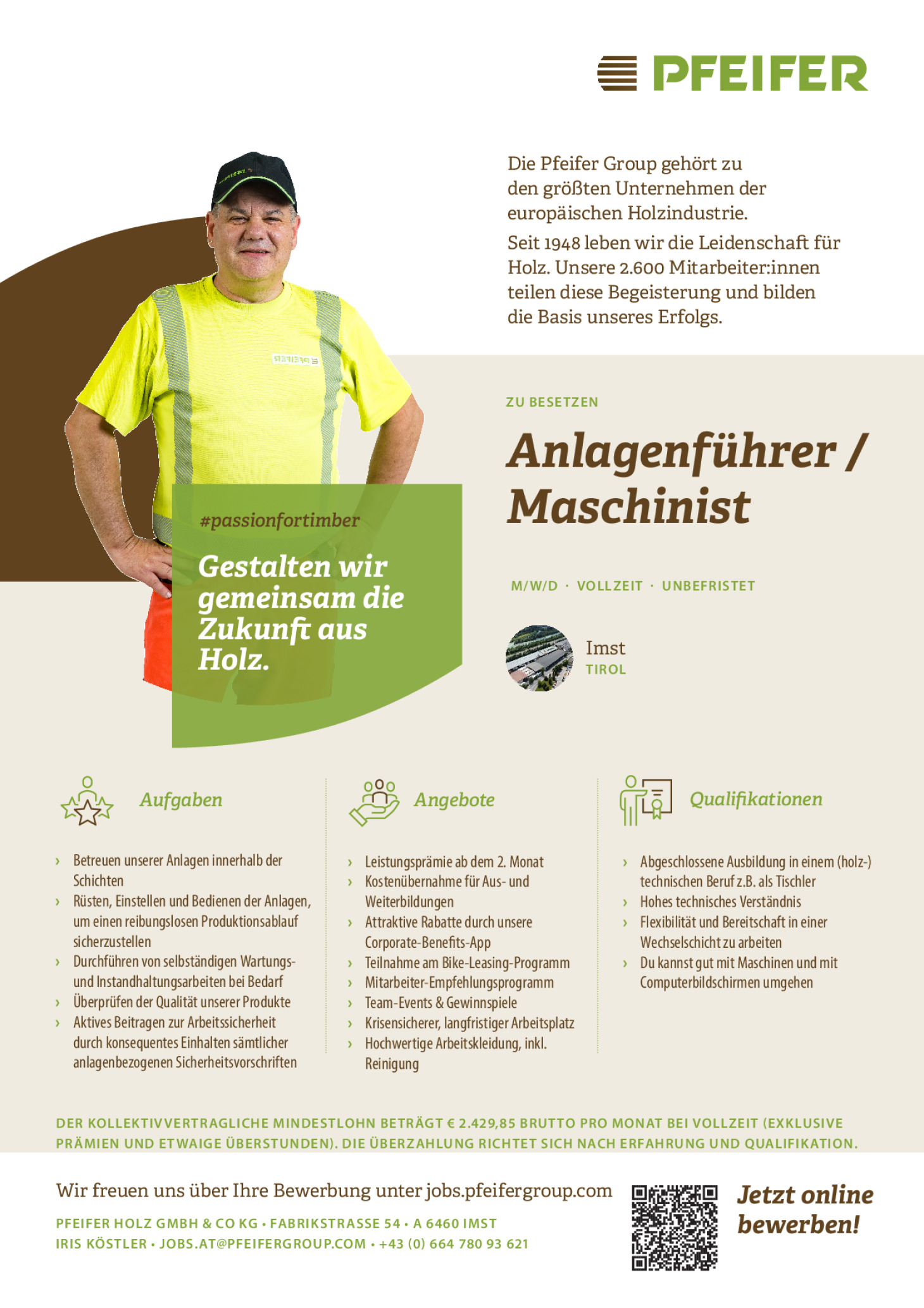 Anlagenführer / Maschinist (m/w/d)