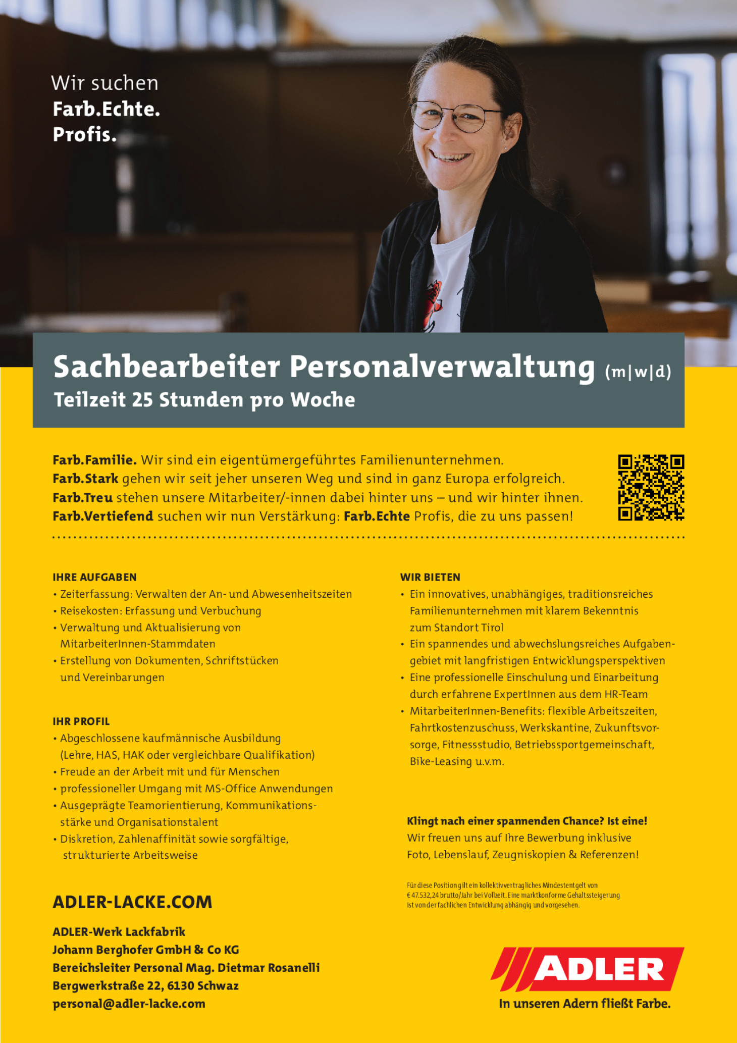 Sachbearbeiter Personalverwaltung (m/w/d)