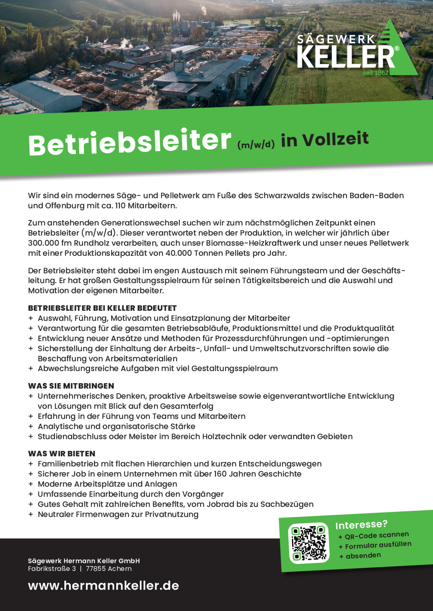 Betriebsleiter (m/w/d)