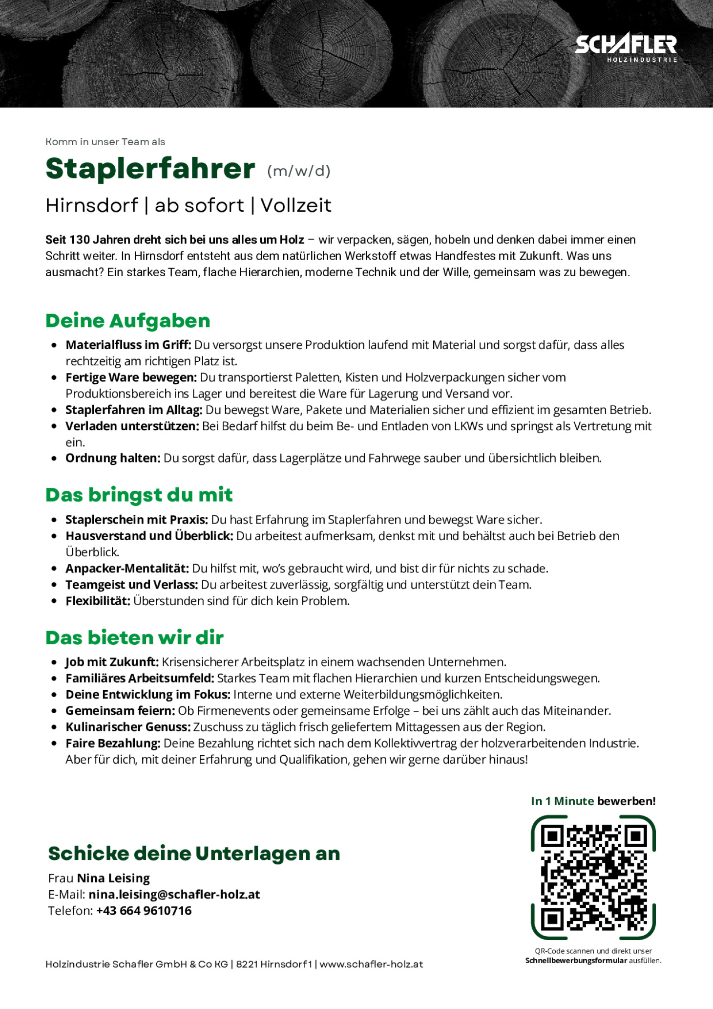 Staplerfahrer (m/w/d)