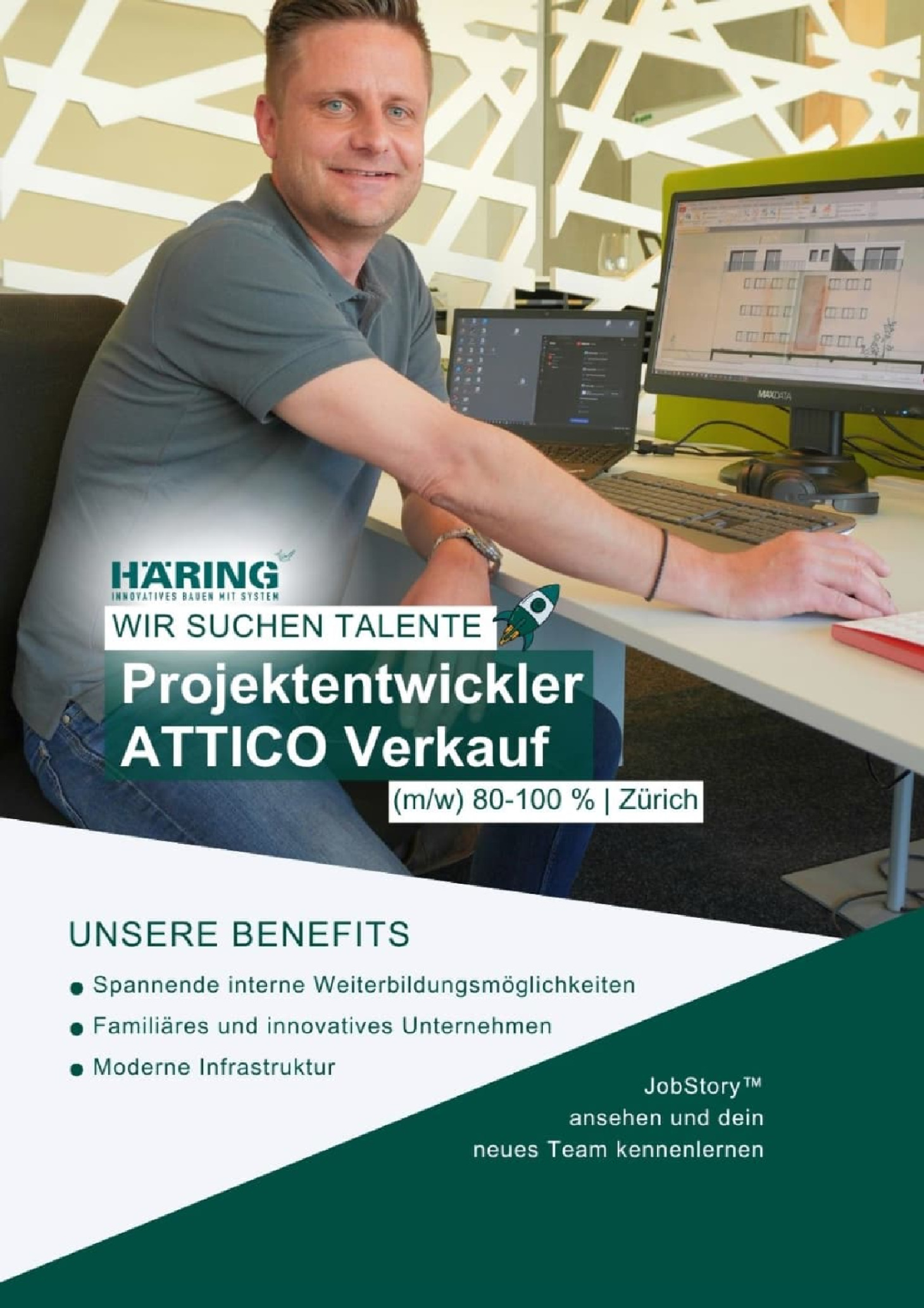 Projektentwickler Attico Verkauf 80-100%