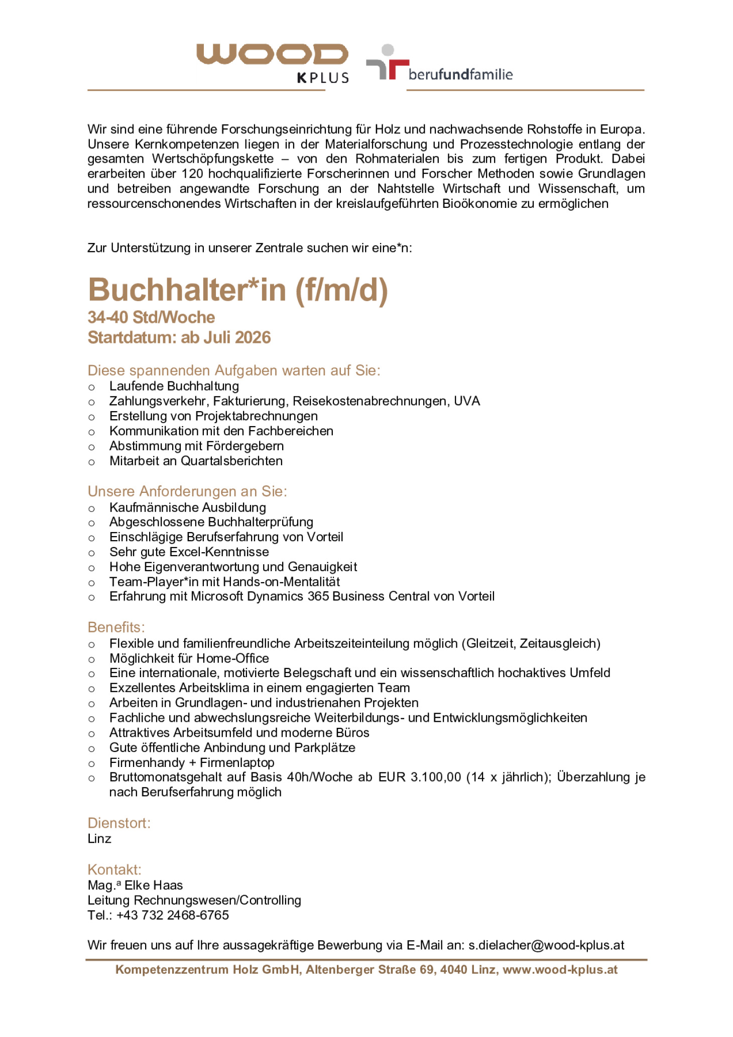 Buchhalter*in (f/m/d)