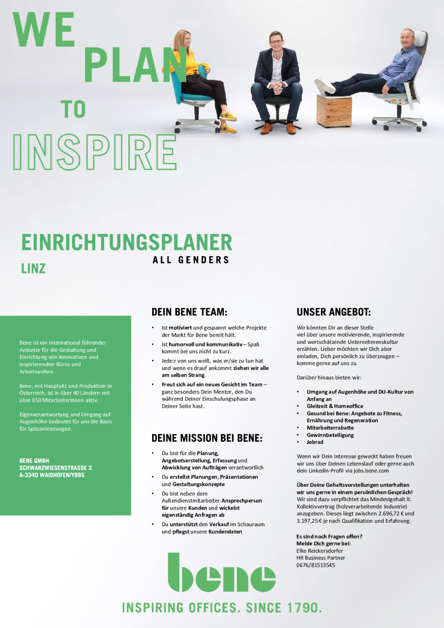 Einrichtungsplaner (all genders)