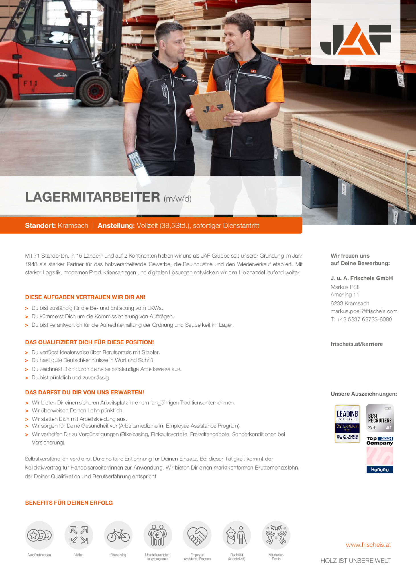 Lagermitarbeiter (m/w/d)