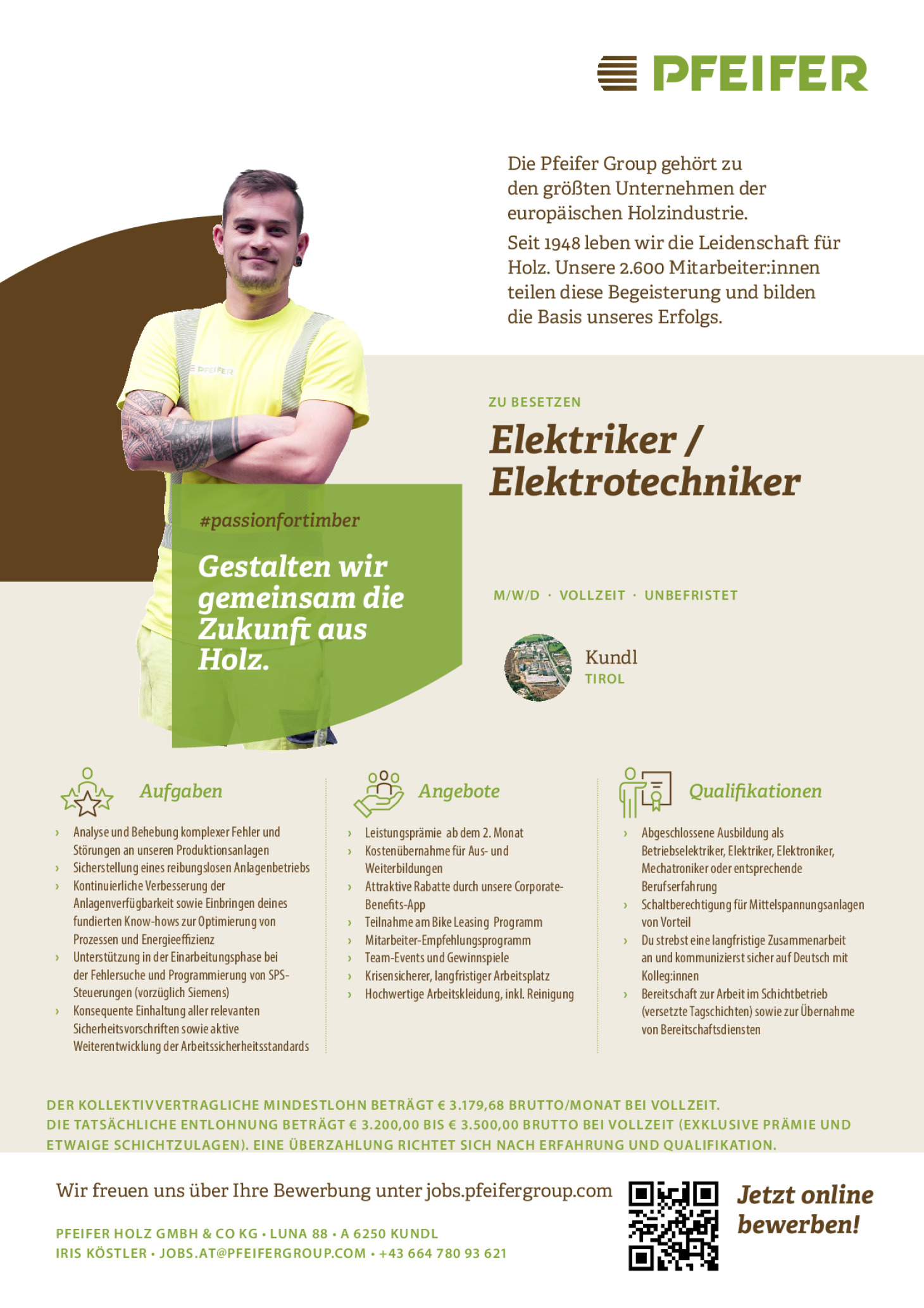 Elektriker / Betriebselektriker (m/w/d)