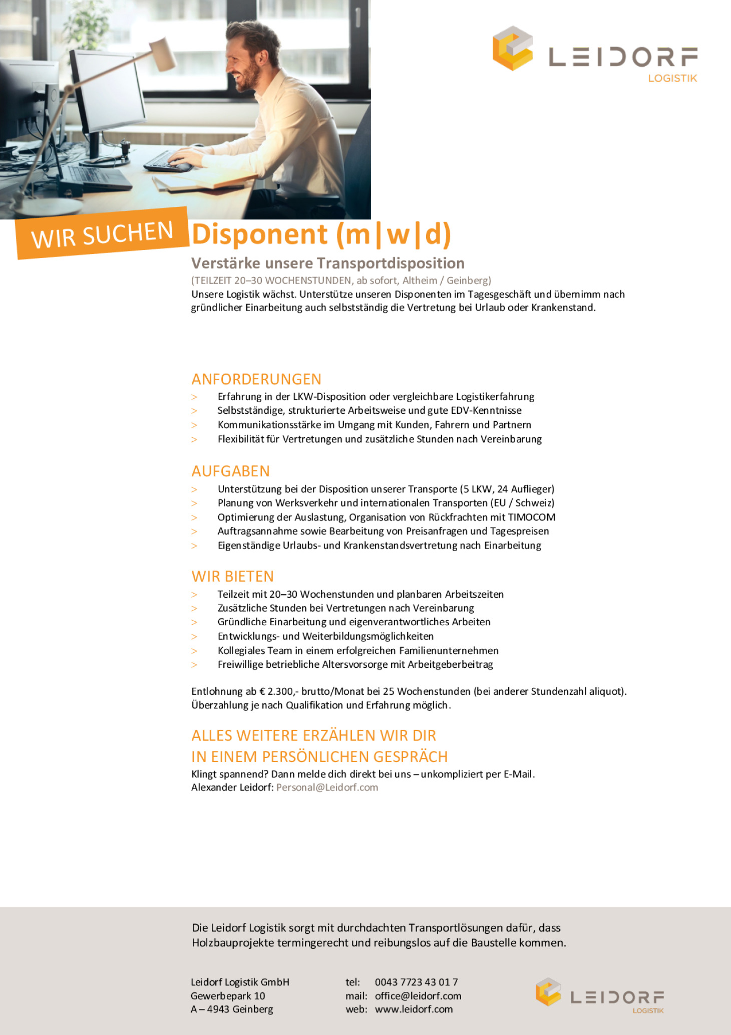 Disponent (m|w|d)